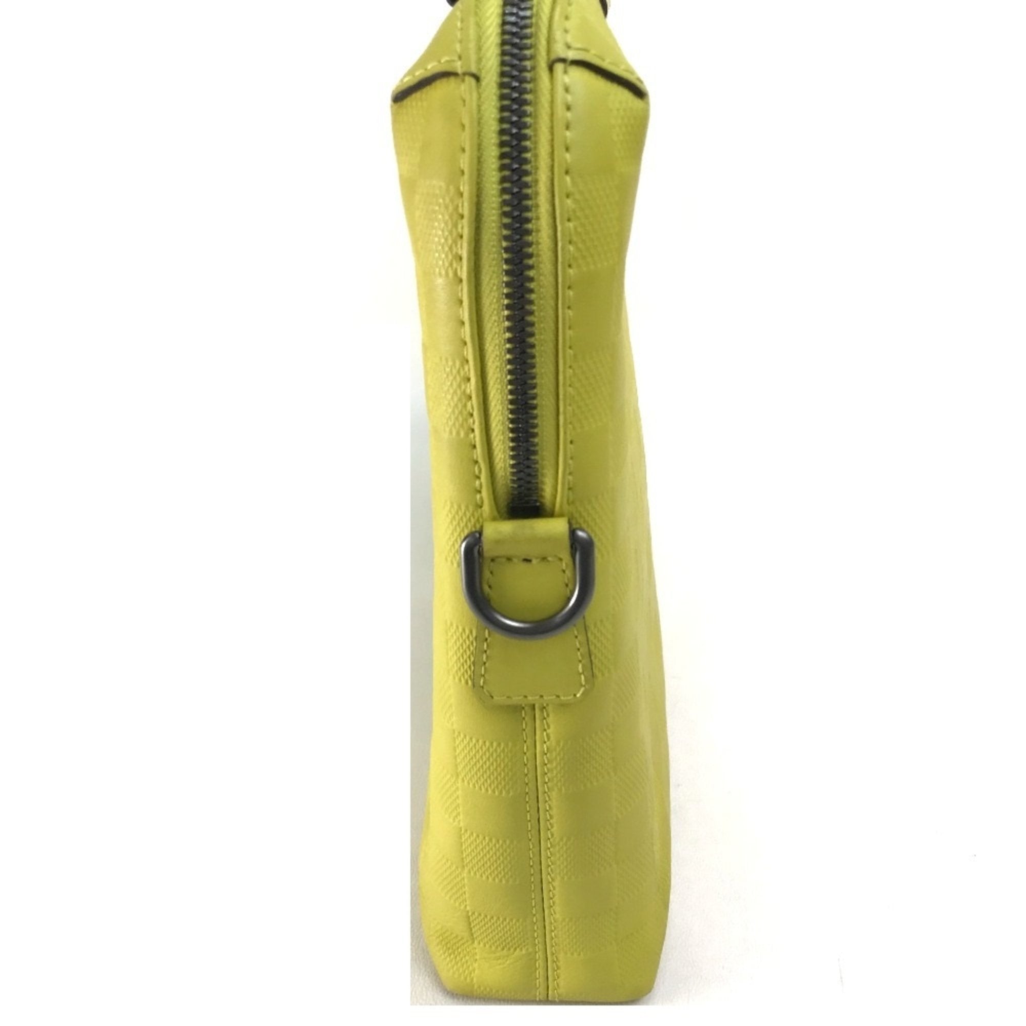 Louis Vuitton Damier Infini Vert Yellow Damier Infini Handbag Shoulder Bag