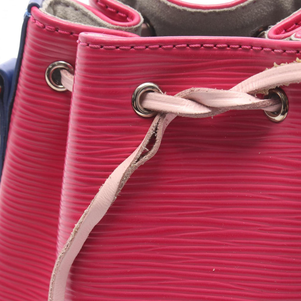 Louis Vuitton Blue Fuchsia Pink Epi Leather Handbag Shoulder Bag