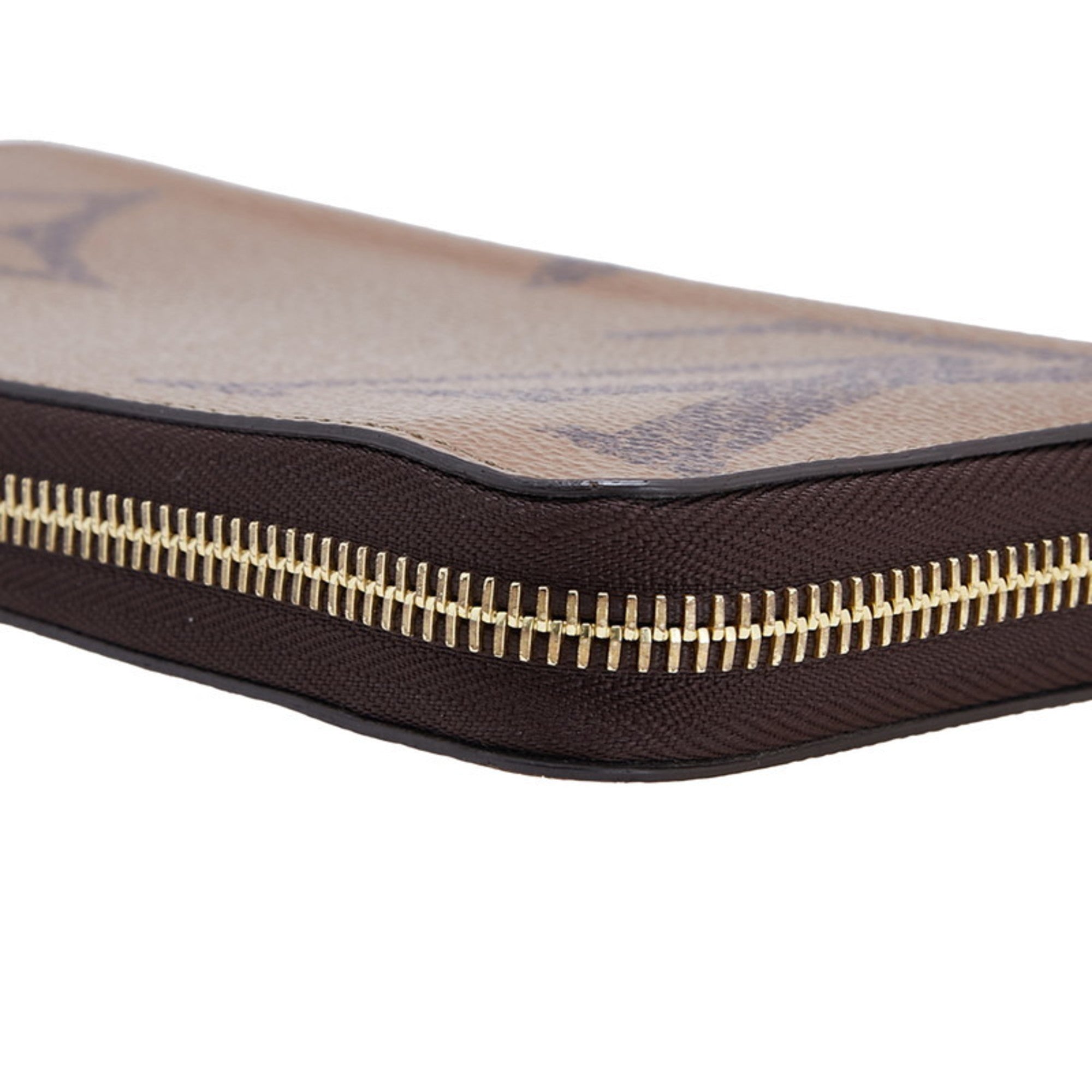 Louis Vuitton Monogram Brown Pvc Leather Wallet (Tri-Fold)