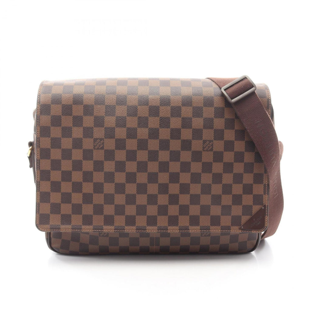 Louis Vuitton Brown Damier Canvas Coated Canvas Leather Damier Canvas Handbag Shoulder Bag