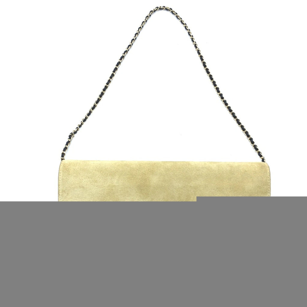 Chanel Beige Leather Shoulder Bag