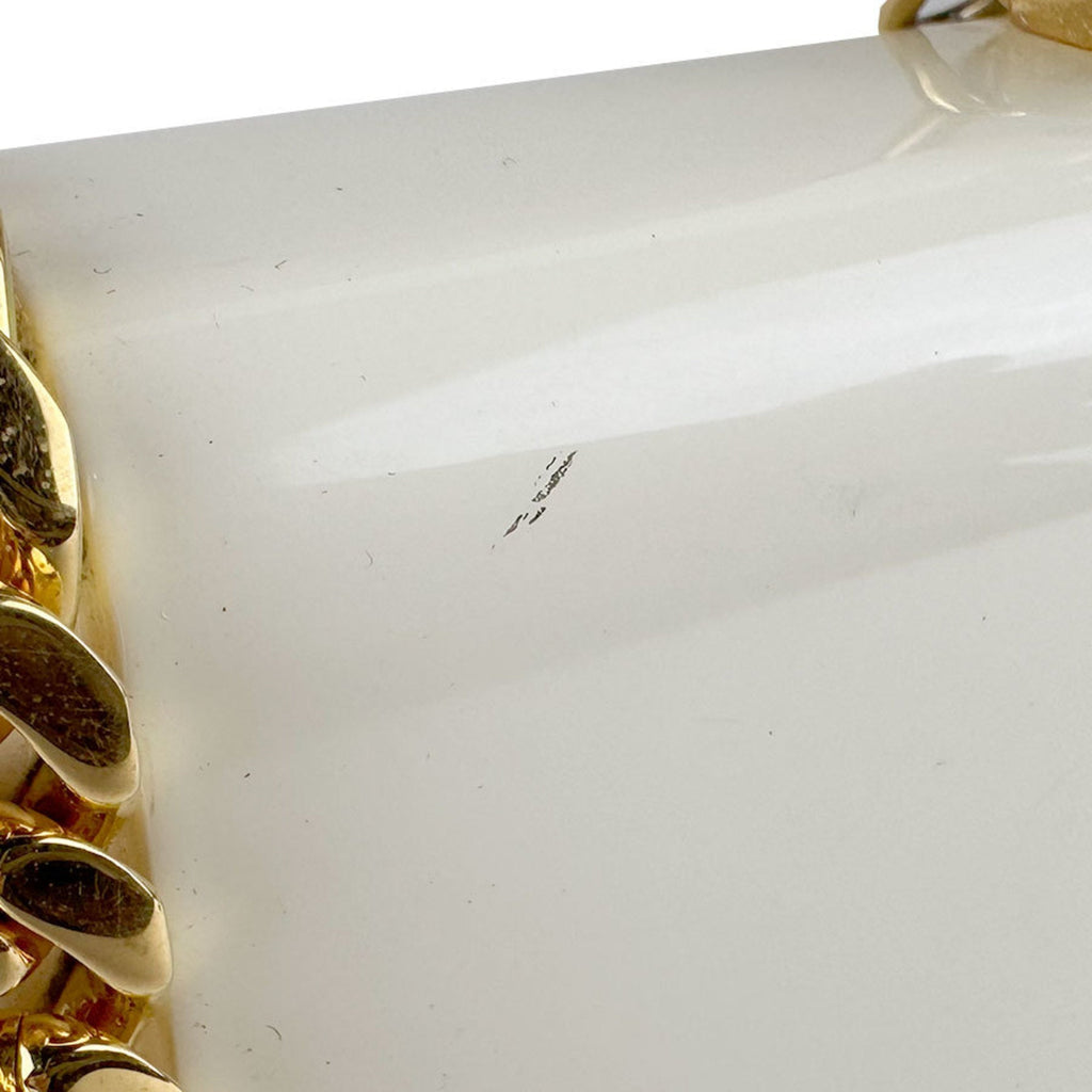 Gucci Ivory Acrylic Handbag Shoulder Bag (Pre-Owned)