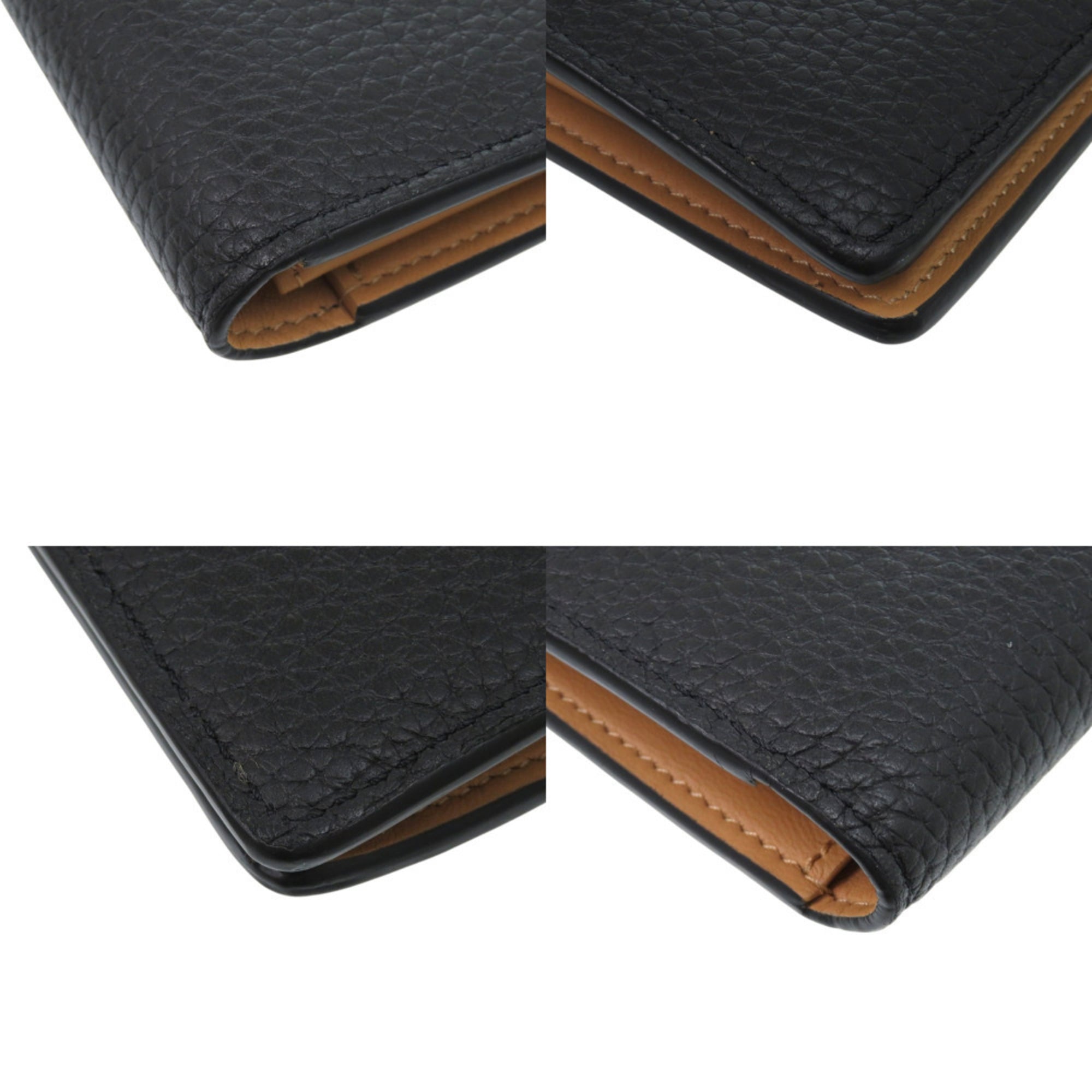Louis Vuitton Black Noir Leather Long Wallet