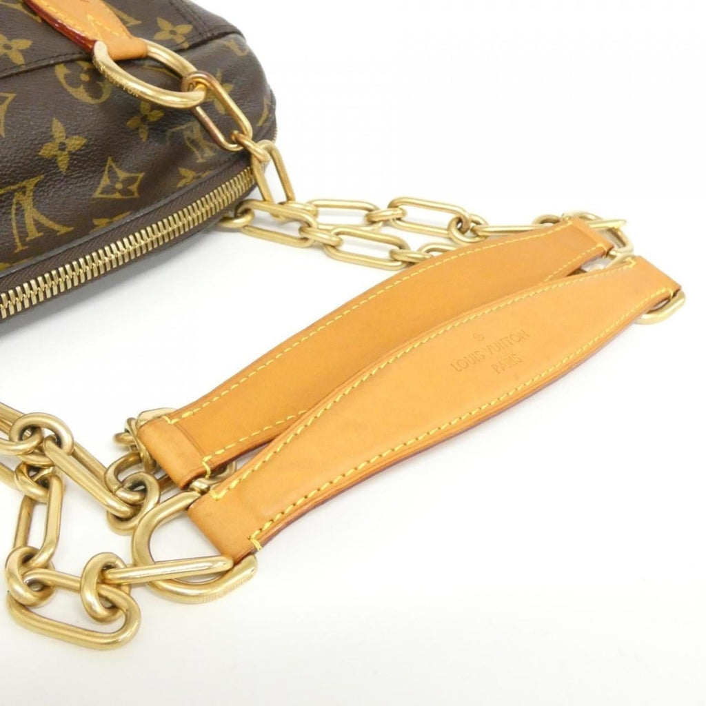 Louis Vuitton Marron Coated Canvas Handbag Shoulder Bag