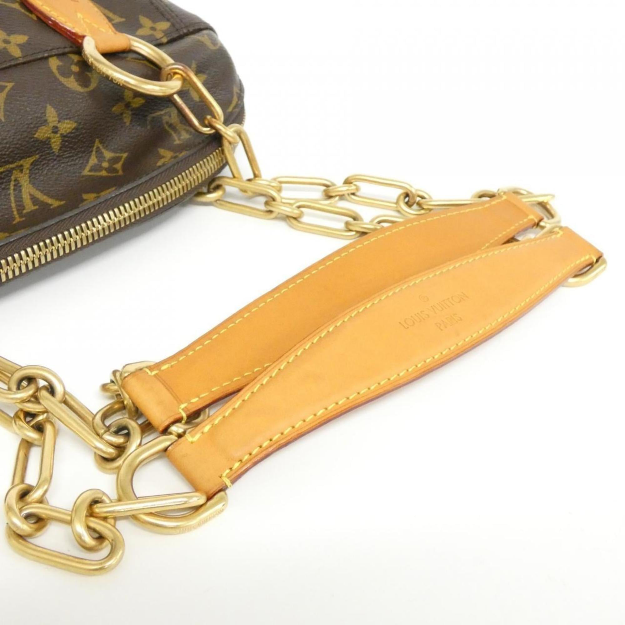 Louis Vuitton Marron Coated Canvas Handbag Shoulder Bag