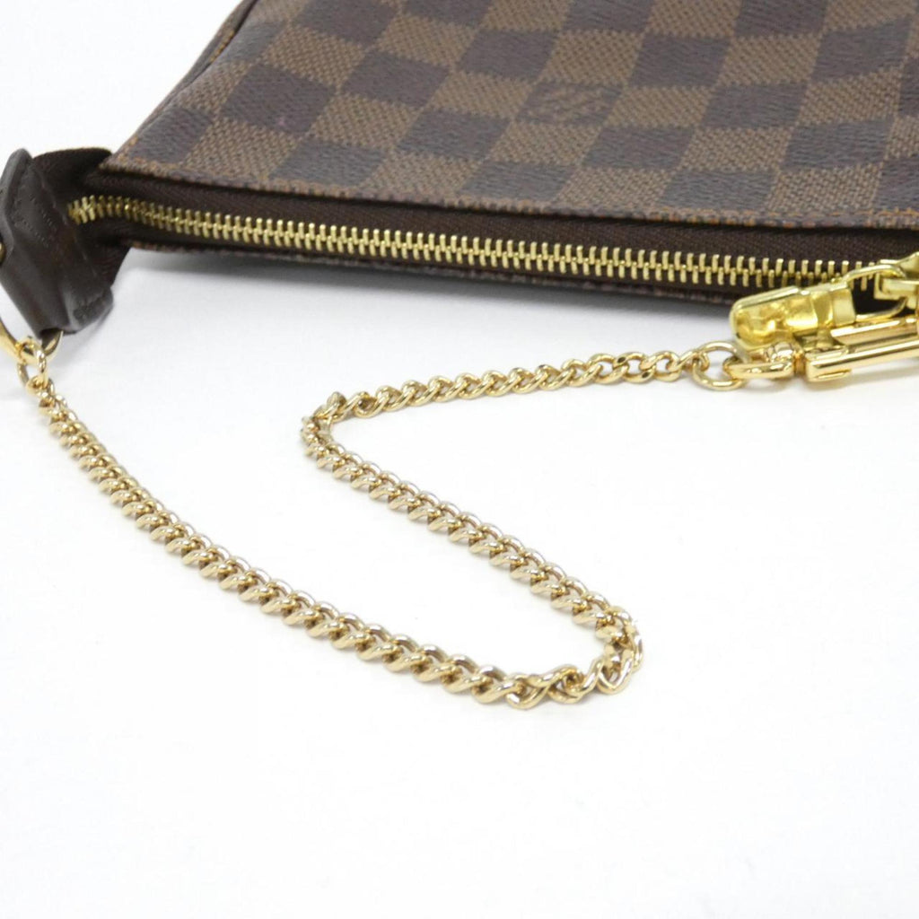 Louis Vuitton Ebene Coated Canvas Pochette Pouch