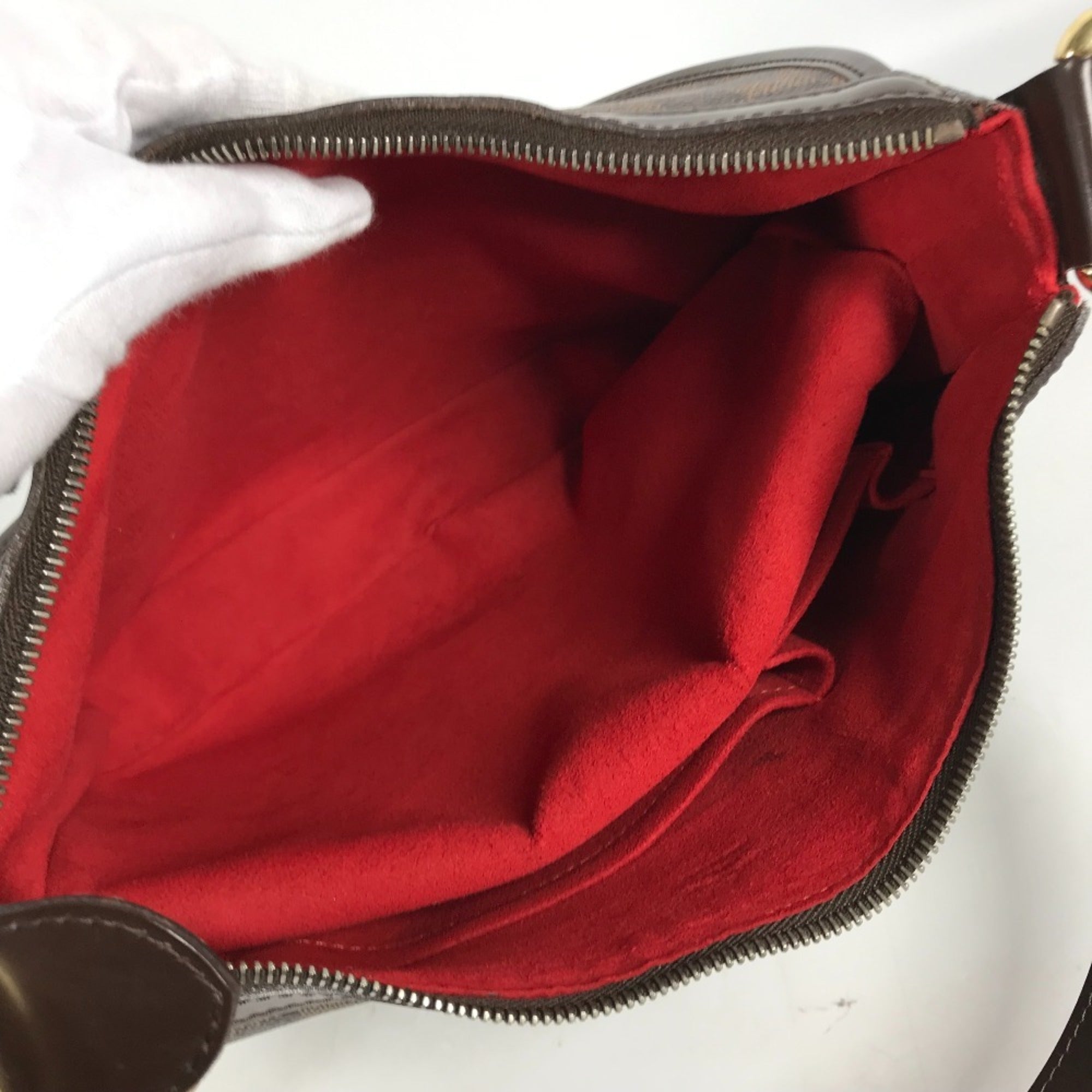 Louis Vuitton Brown Ebene Damier Canvas Shoulder Bag