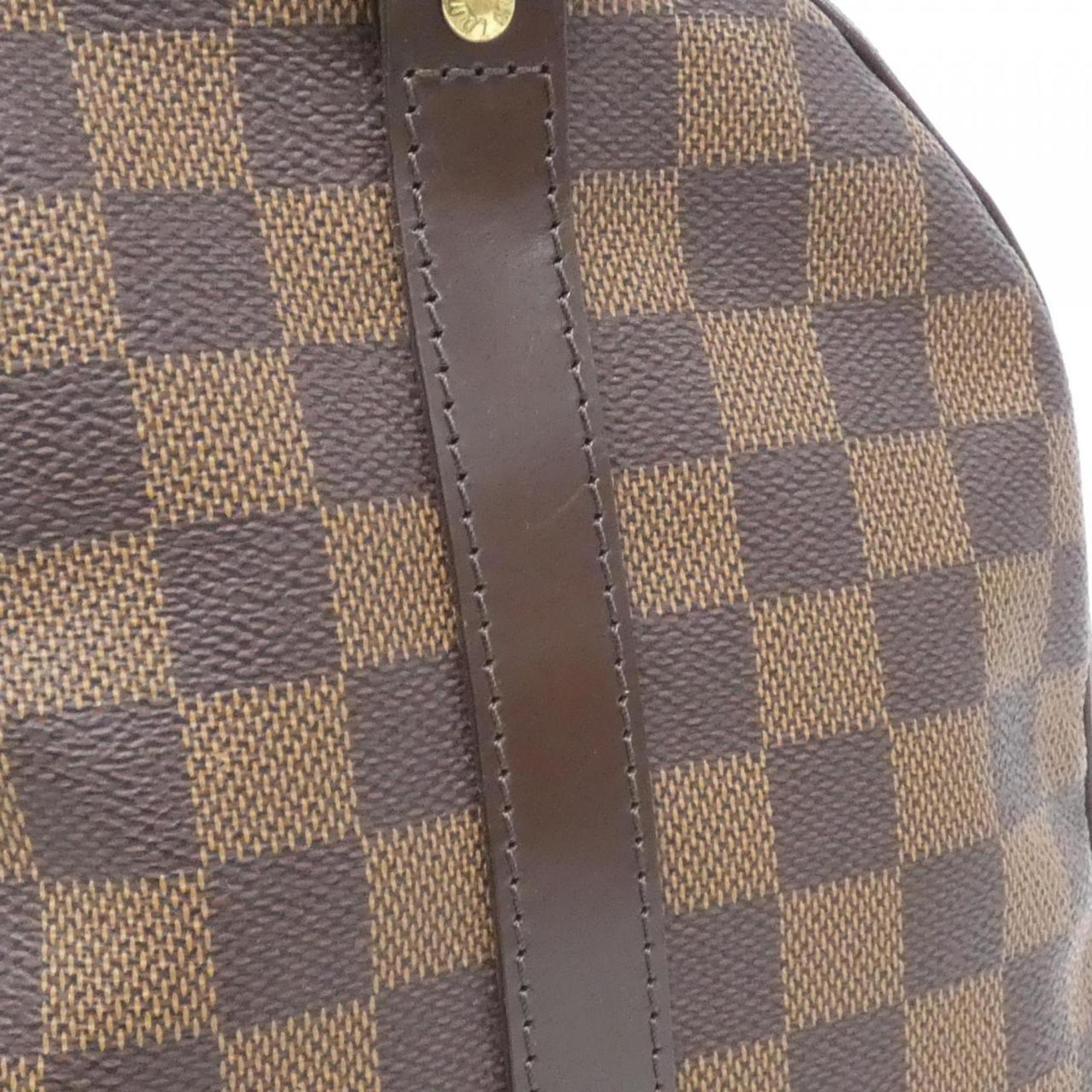 Louis Vuitton Ebene Coated Canvas Boston Bag