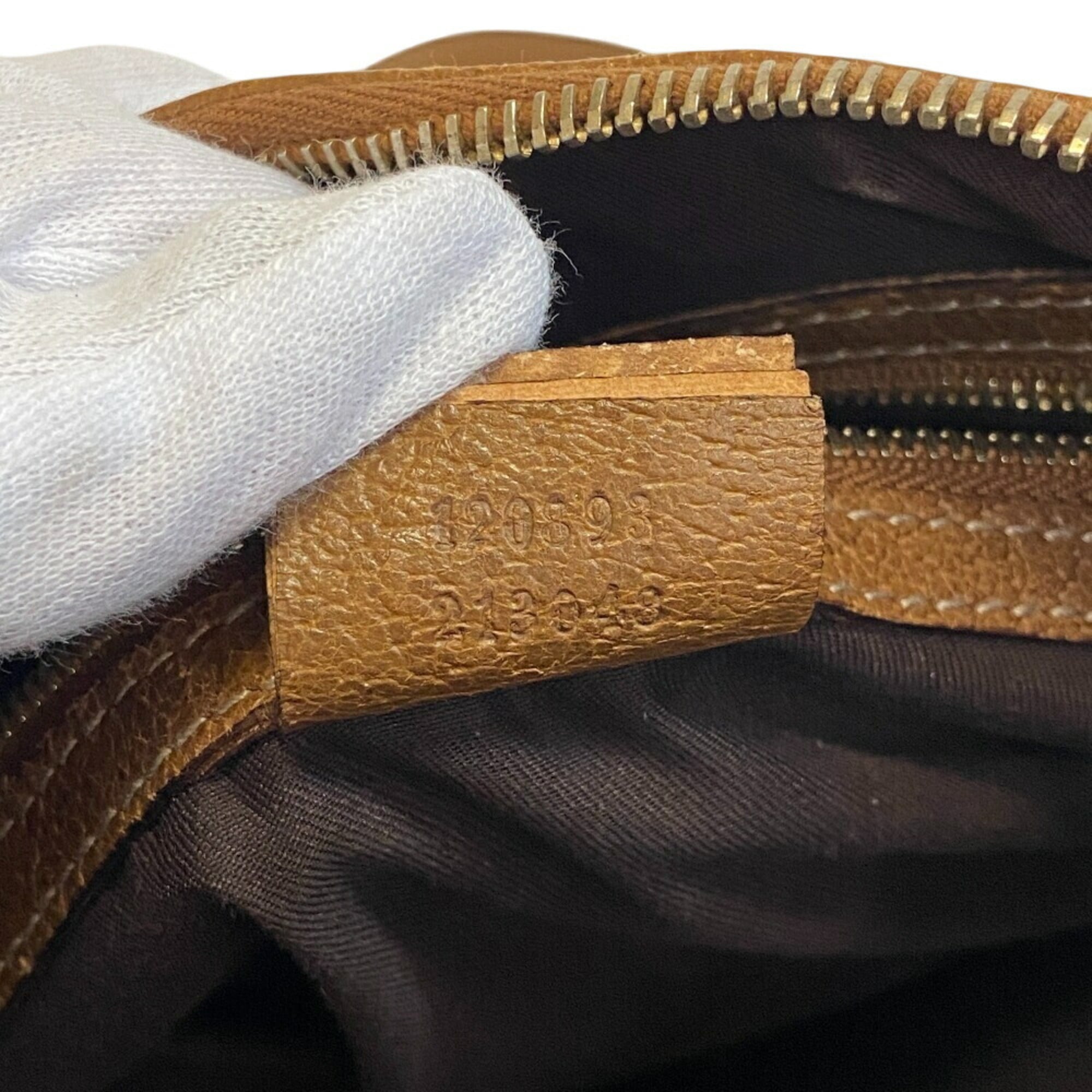 Gucci Brown Gg Canvas Shoulder Bag (Pre-Owned)
