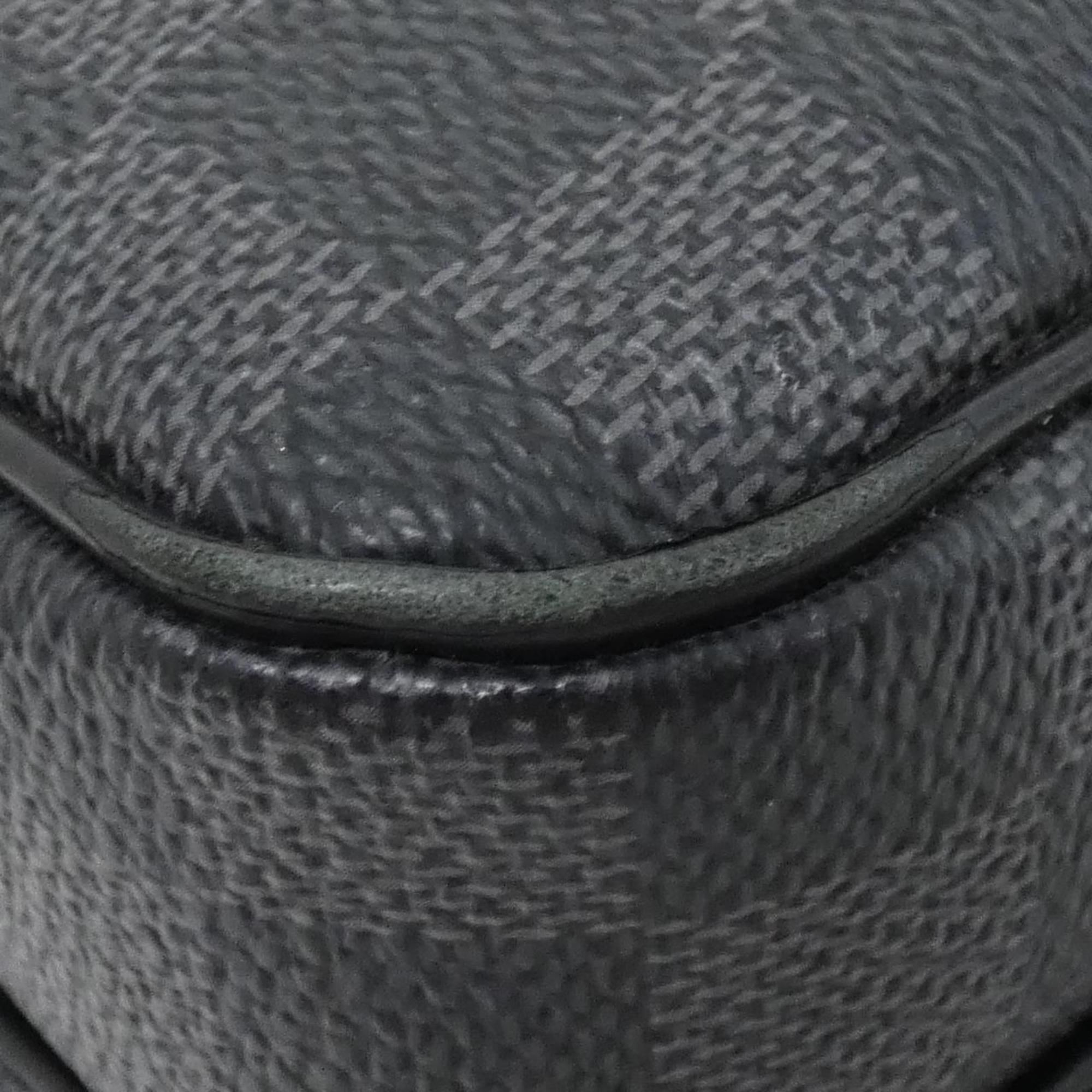 Louis Vuitton Graphite Coated Canvas Shoulder Bag