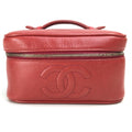 Chanel Red Leather Handbag