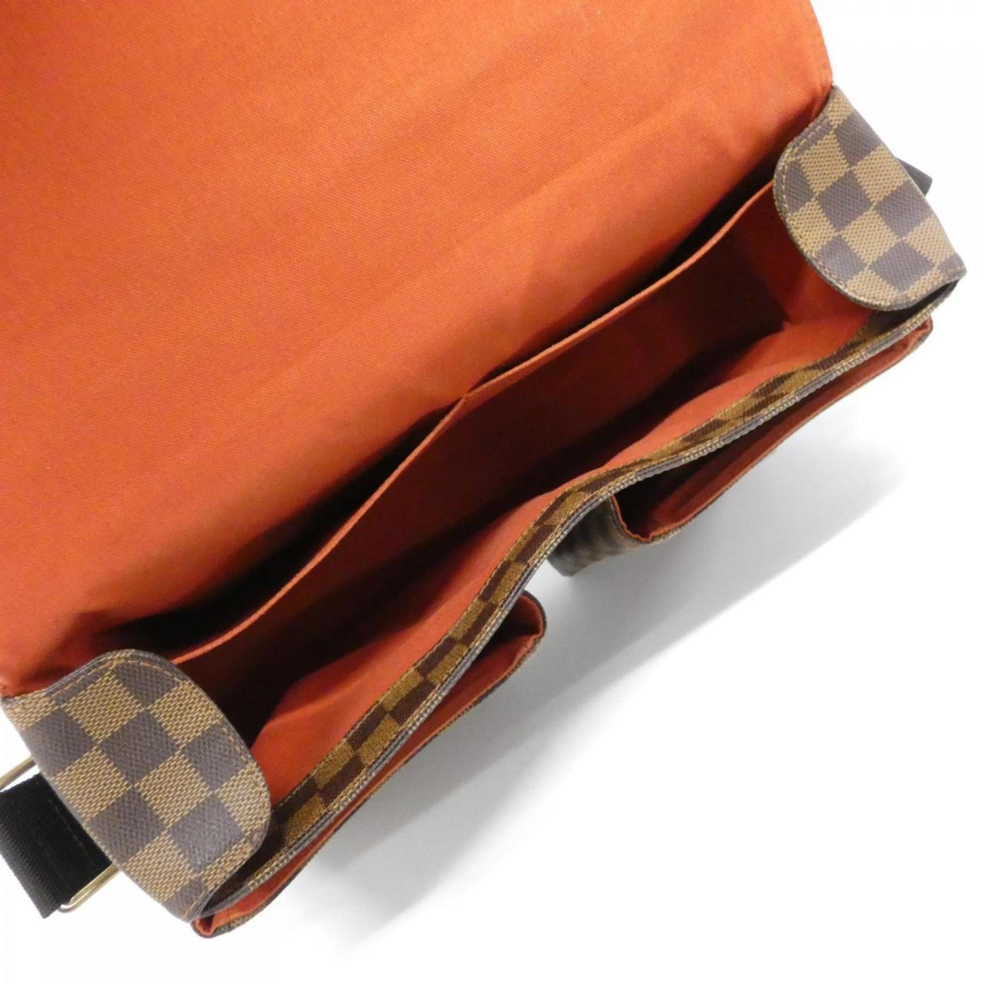 Louis Vuitton Damier Damier Canvas Ebene Damier Canvas Shoulder Bag