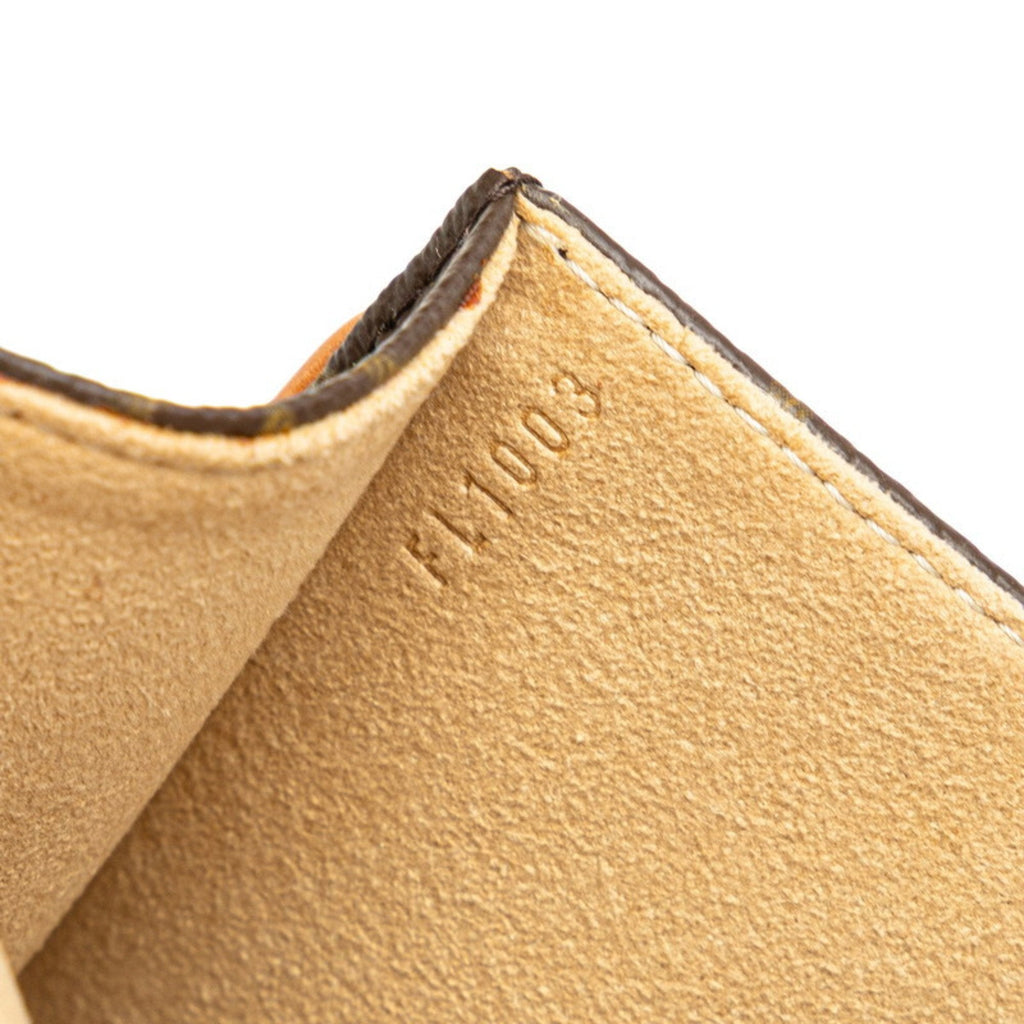 Louis Vuitton Brown Pvc Leather Fanny Pack Pochette