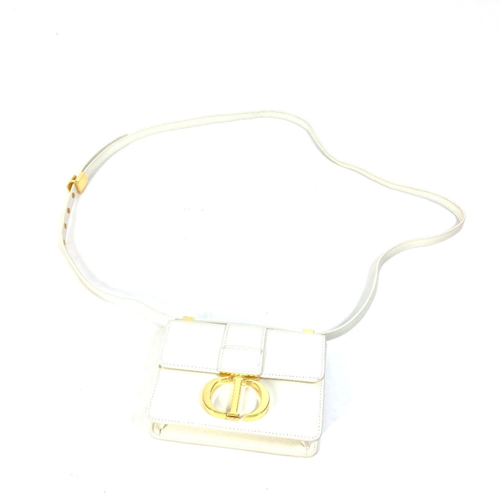 Christian Dior White Leather Shoulder Bag (Pre-Owned)