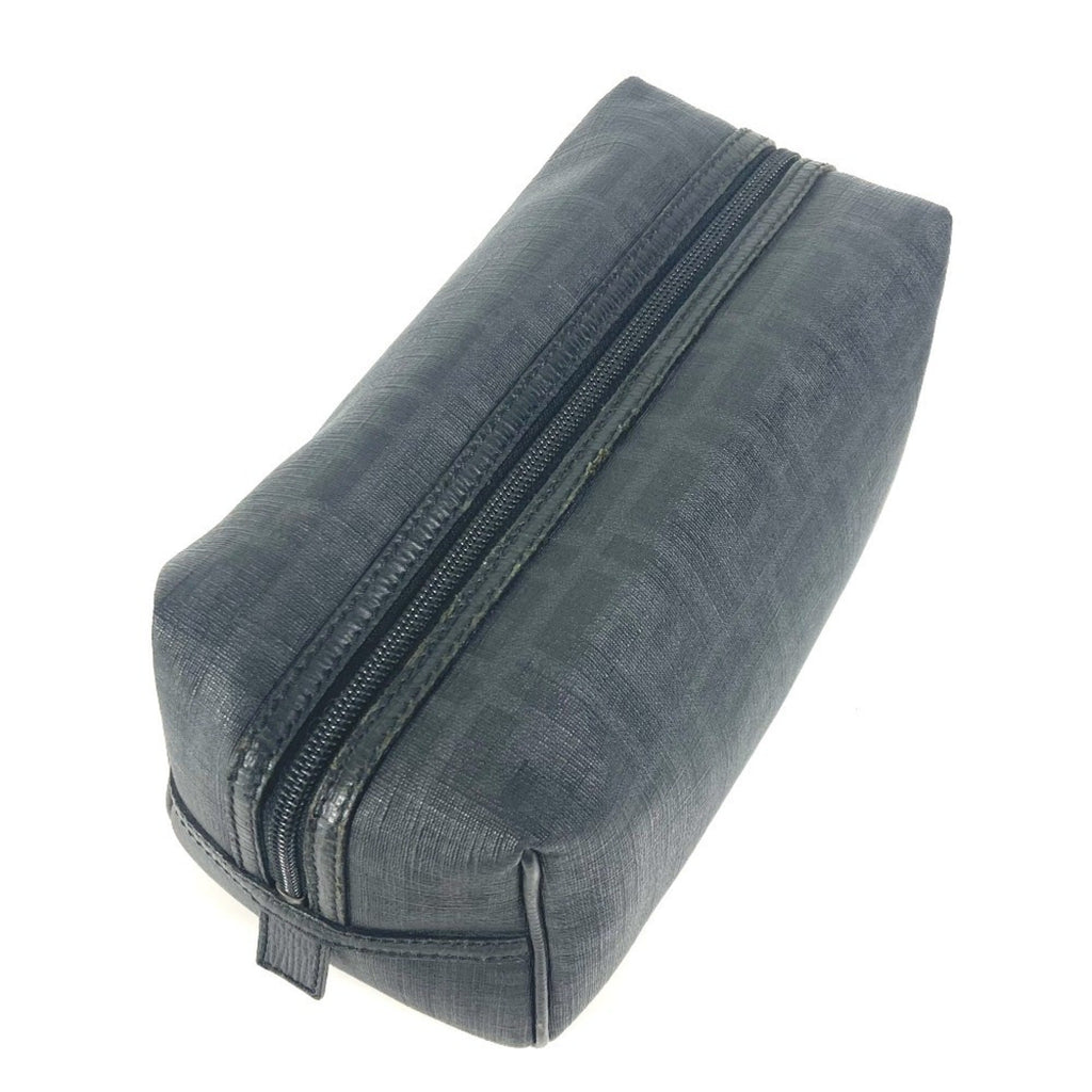 Fendi Zucca Black Pvc Pouch