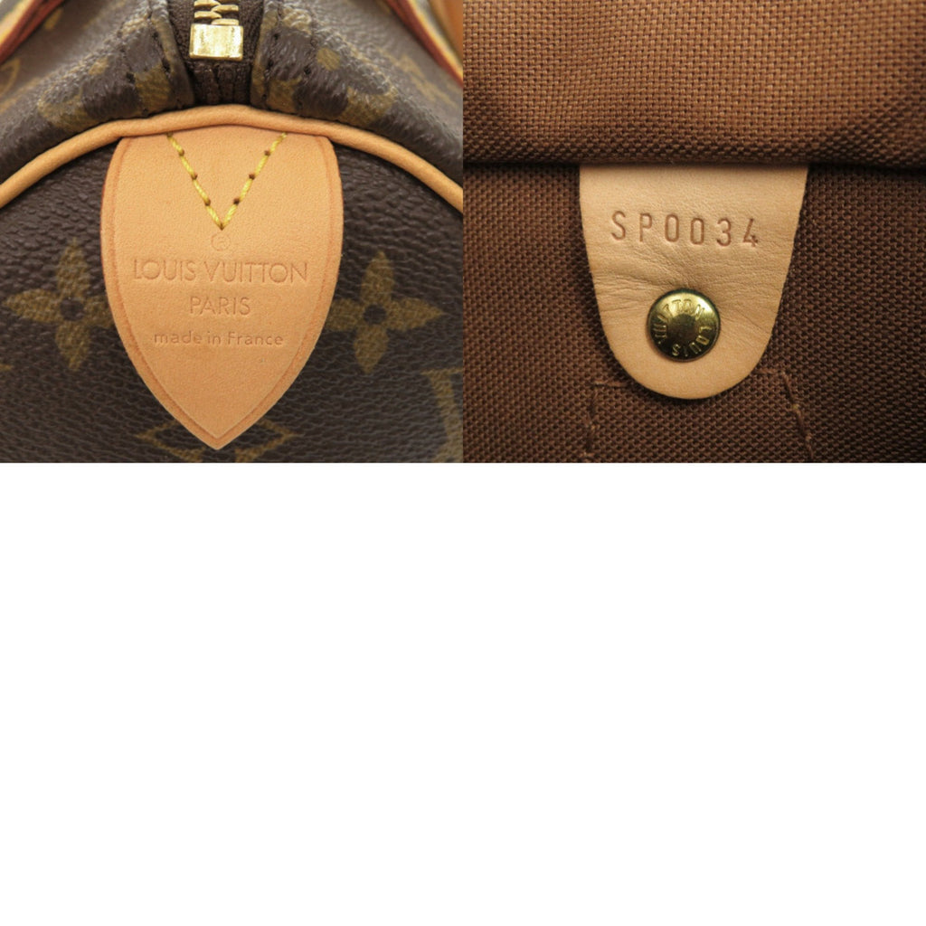 Louis Vuitton Brown Monogram Canvas Handbag