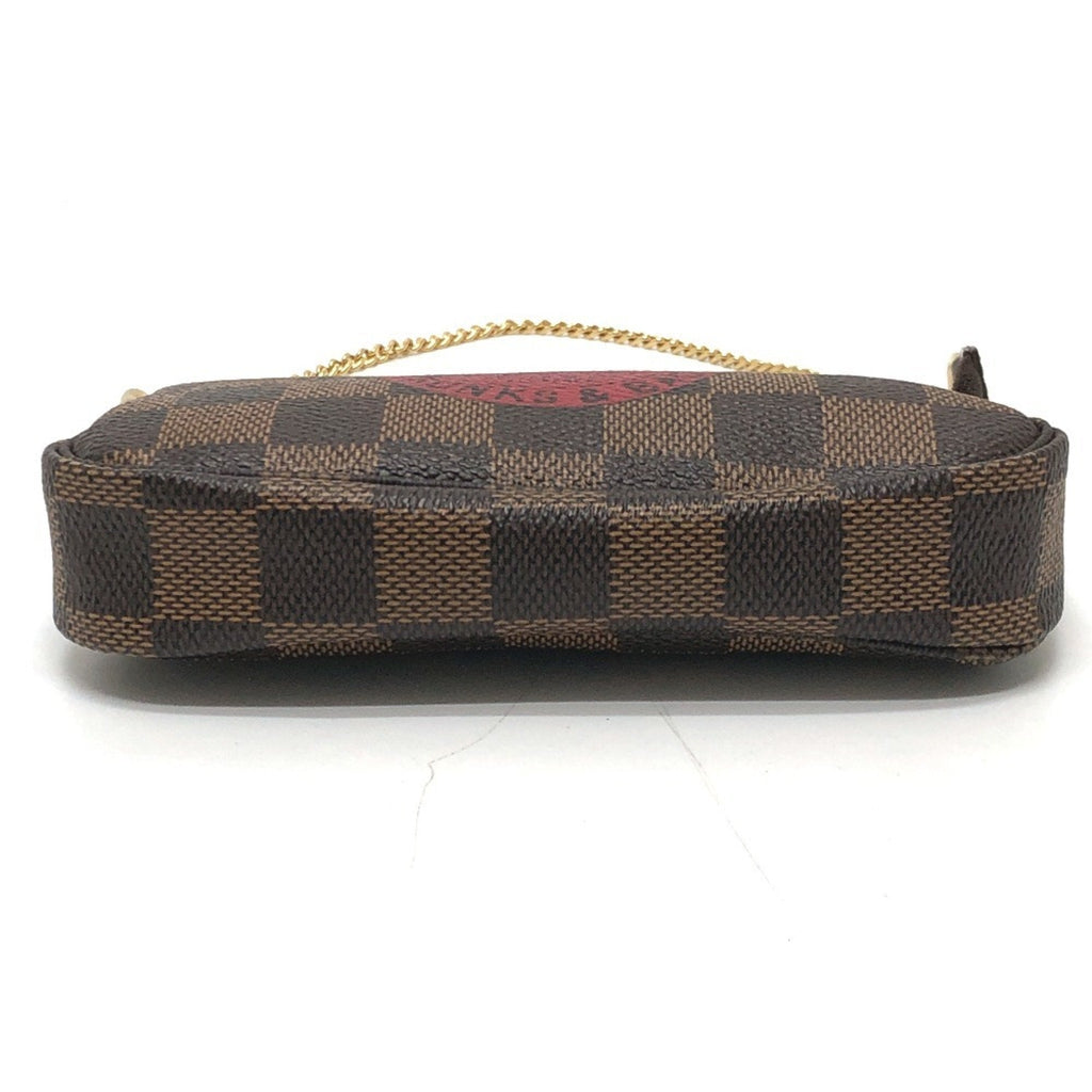 Louis Vuitton Brown Ebene Damier Canvas Pochette Pouch