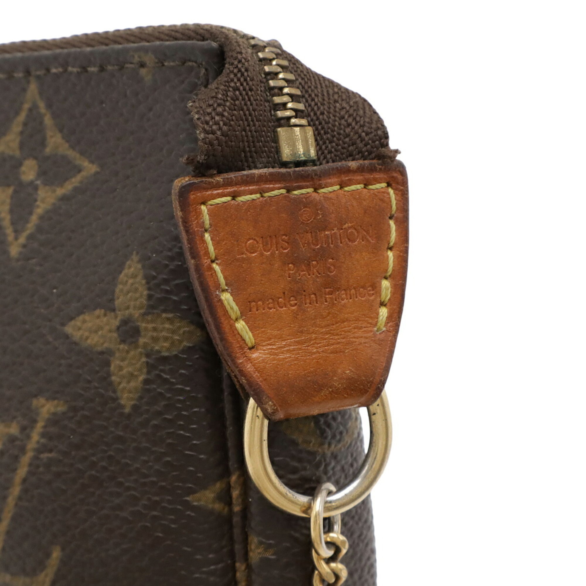 Louis Vuitton Brown Monogram Pochette Pouch