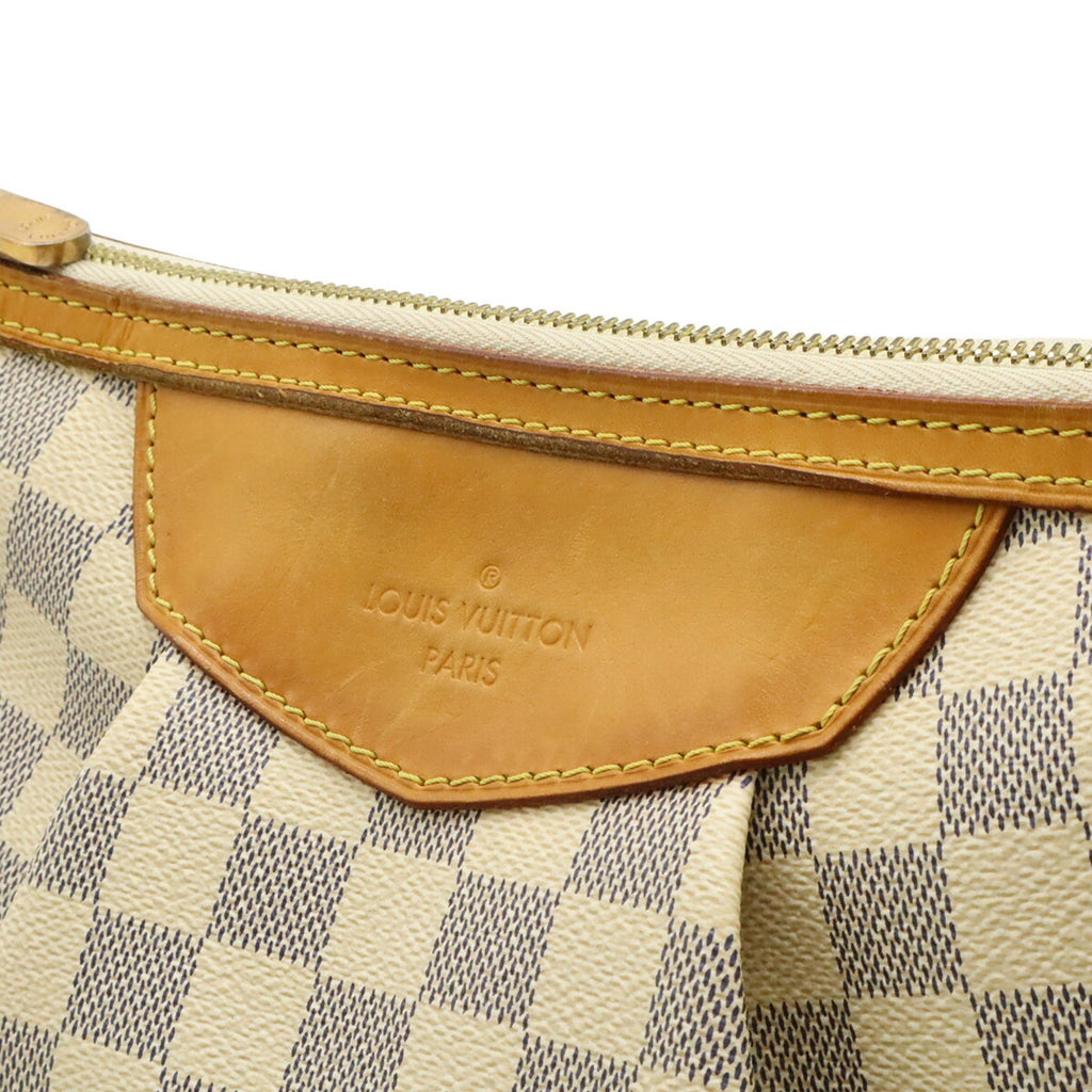 Louis Vuitton Ivory Canvas Shoulder Bag