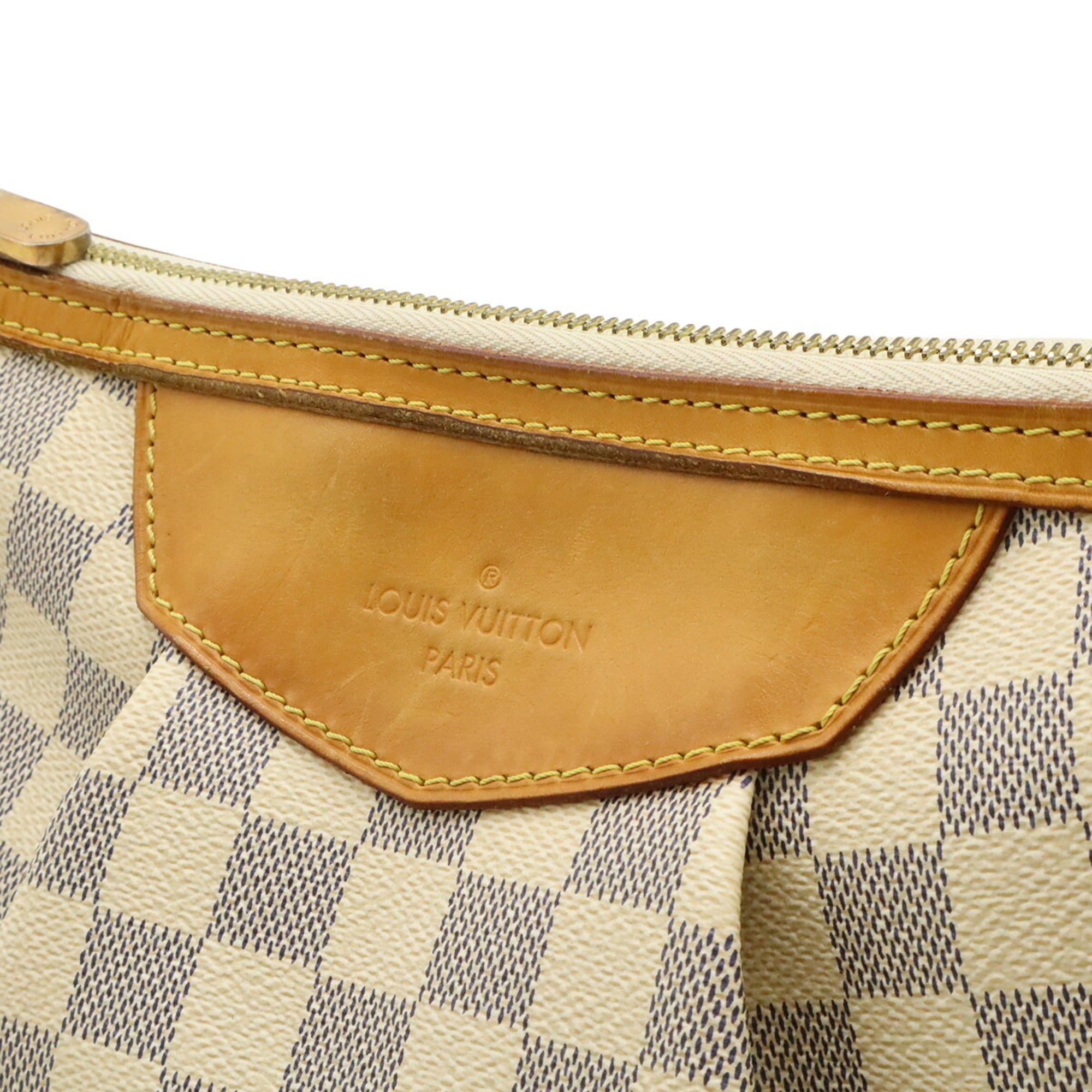 Louis Vuitton Ivory Canvas Shoulder Bag