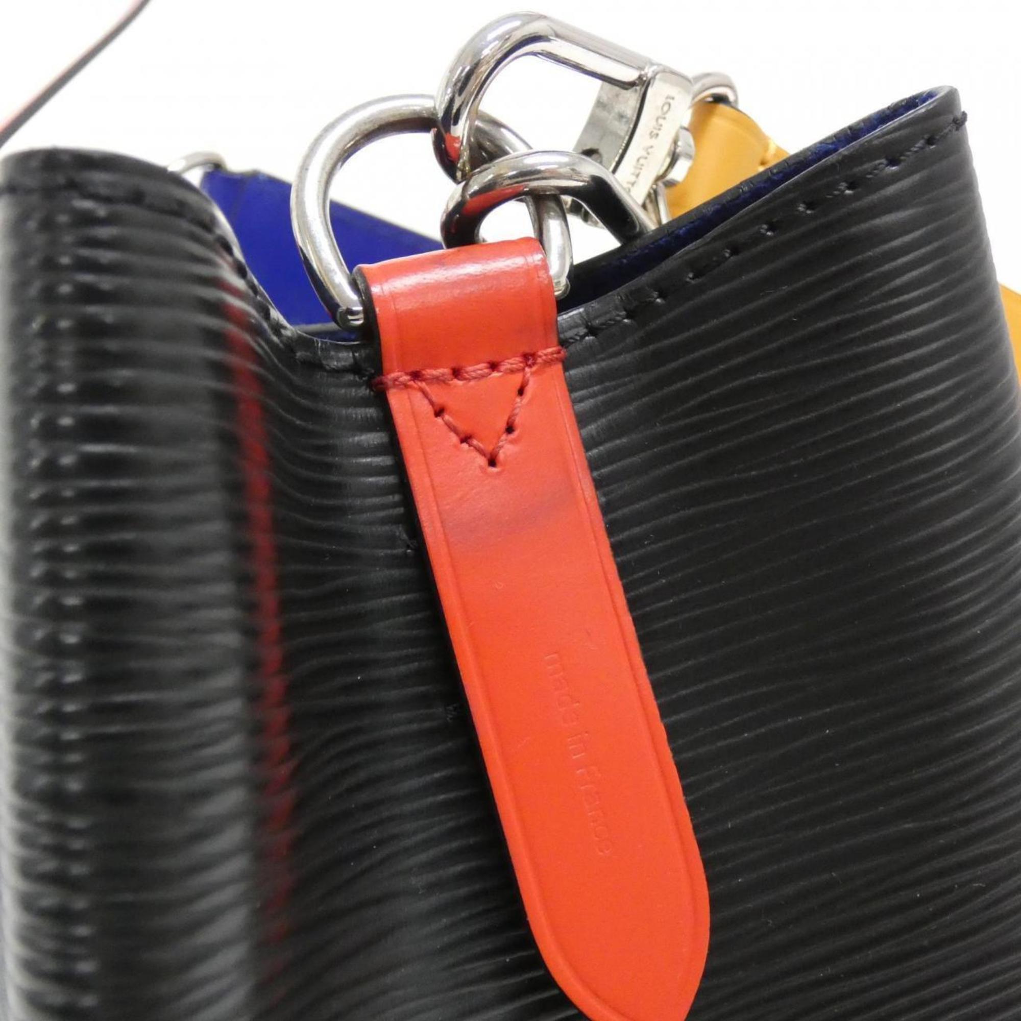 Louis Vuitton Noir Saffron Leather Shoulder Bag