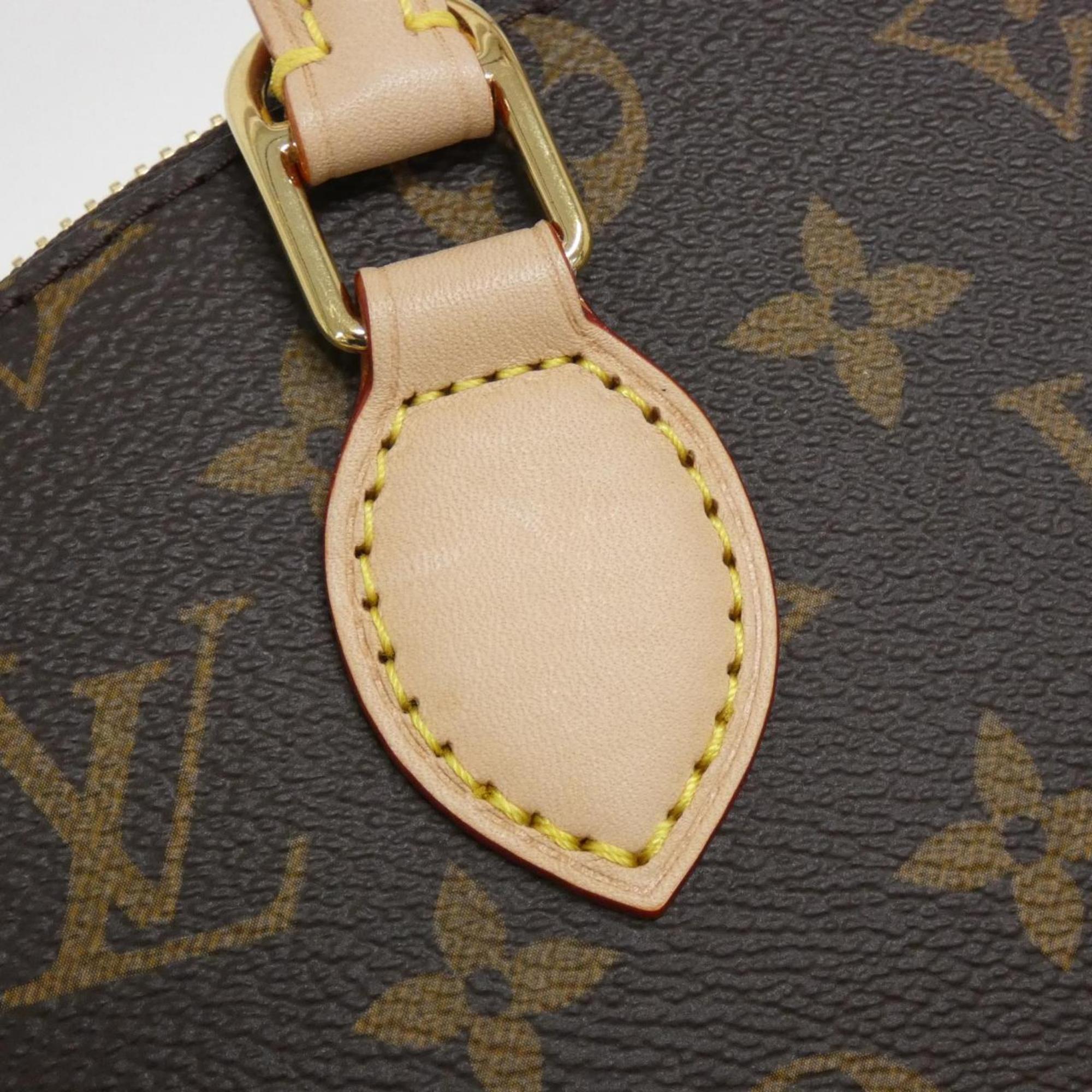 Louis Vuitton Marron Coated Canvas Handbag