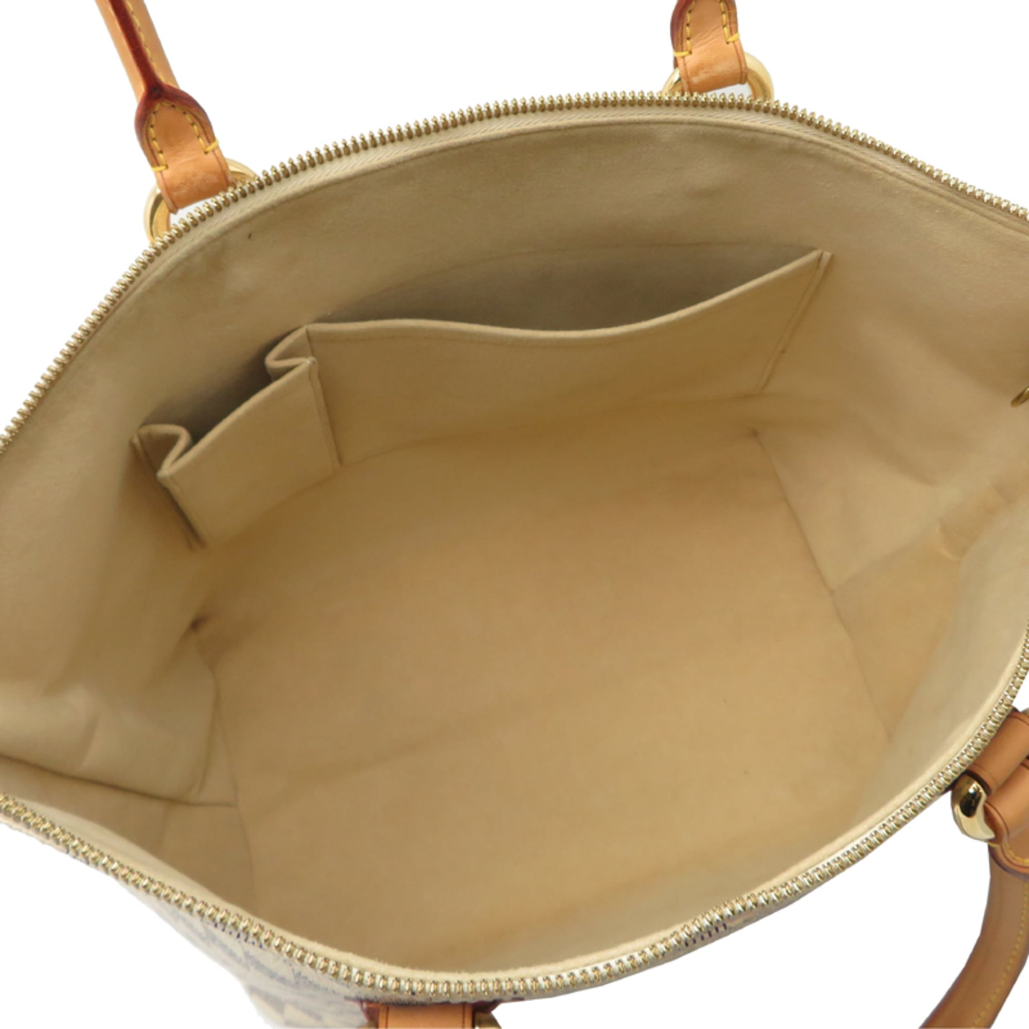 Louis Vuitton White Damier Azur Tote Bag