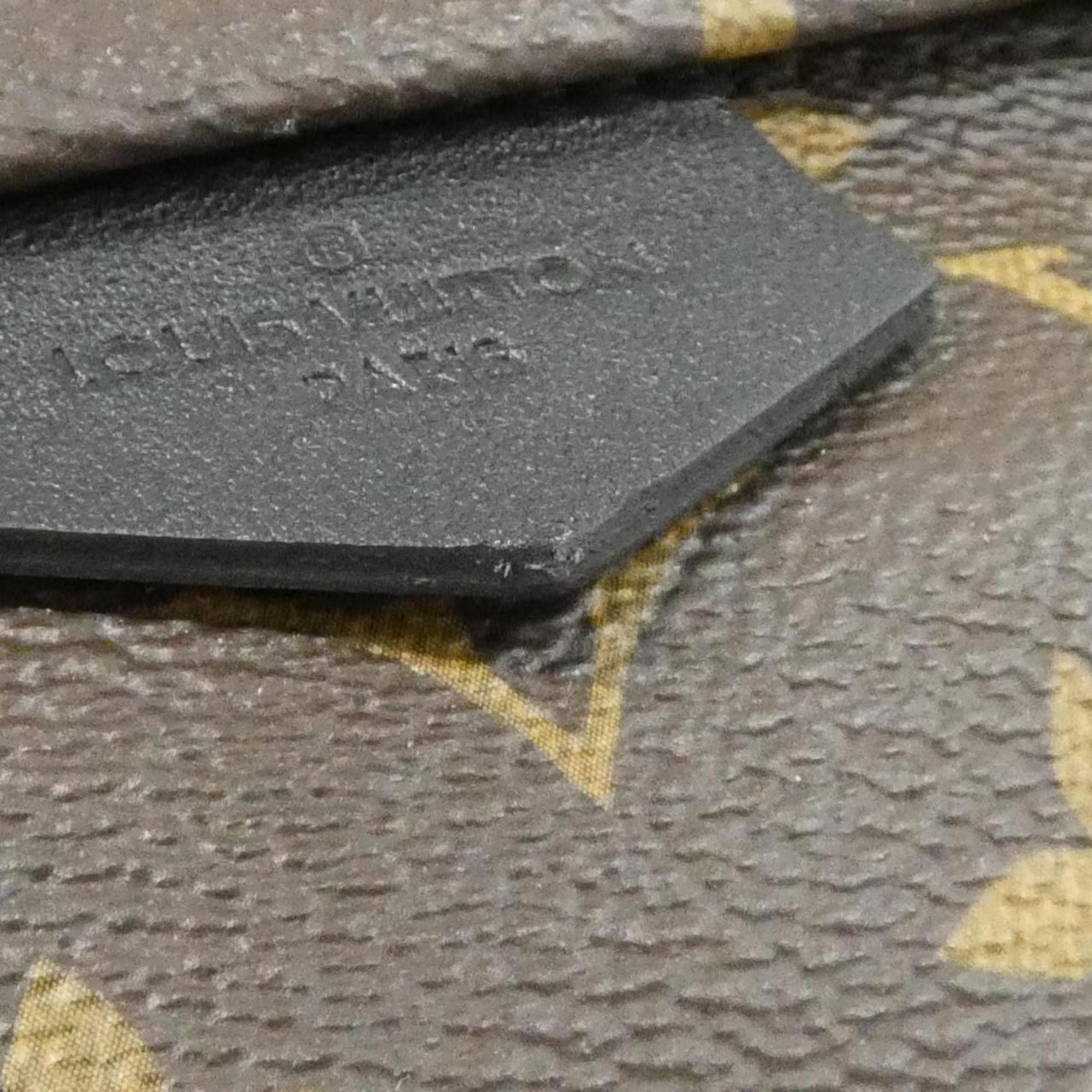 Louis Vuitton Brown Coated Canvas Backpack