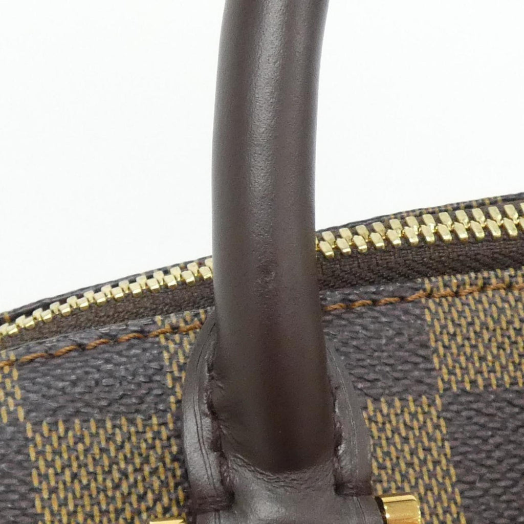 Louis Vuitton Brown Coated Canvas Handbag