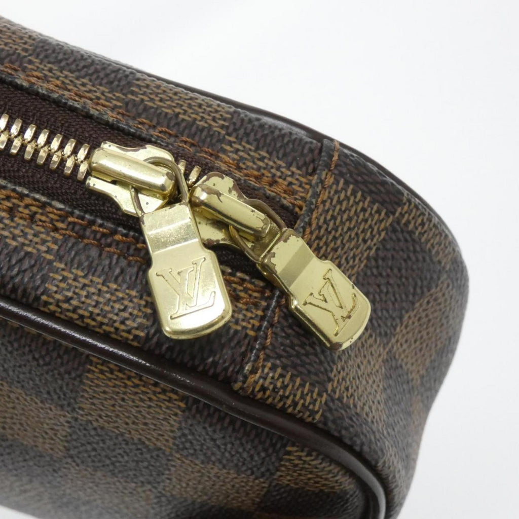 Louis Vuitton Ebene Coated Canvas Pochette Shoulder Bag