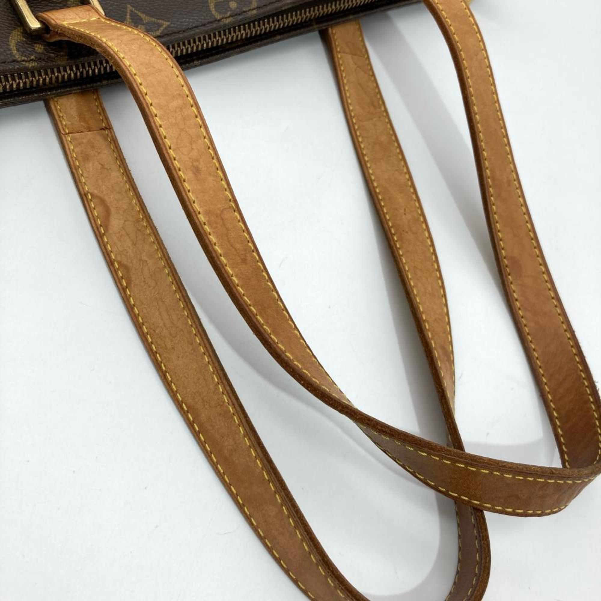 Louis Vuitton Brown Monogram Canvas Tote Bag