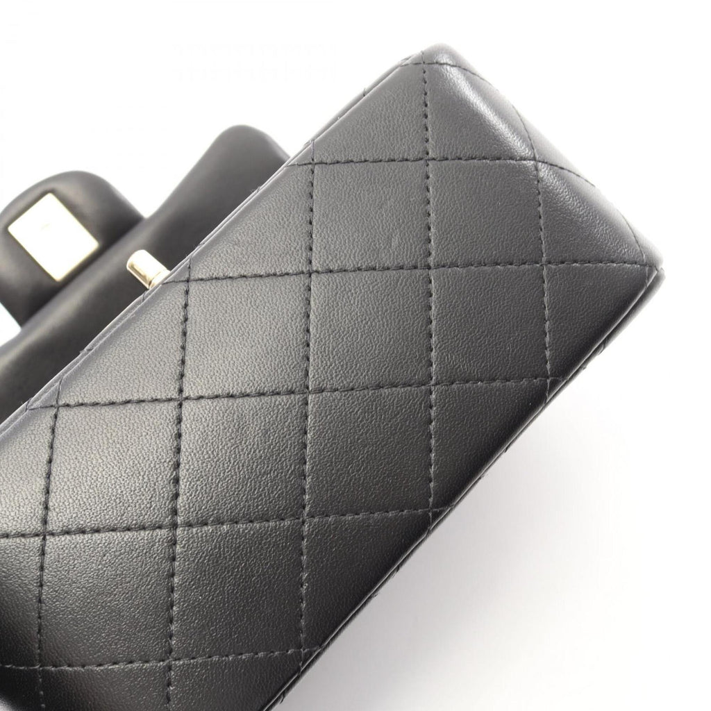 Chanel Black Leather Handbag Shoulder Bag