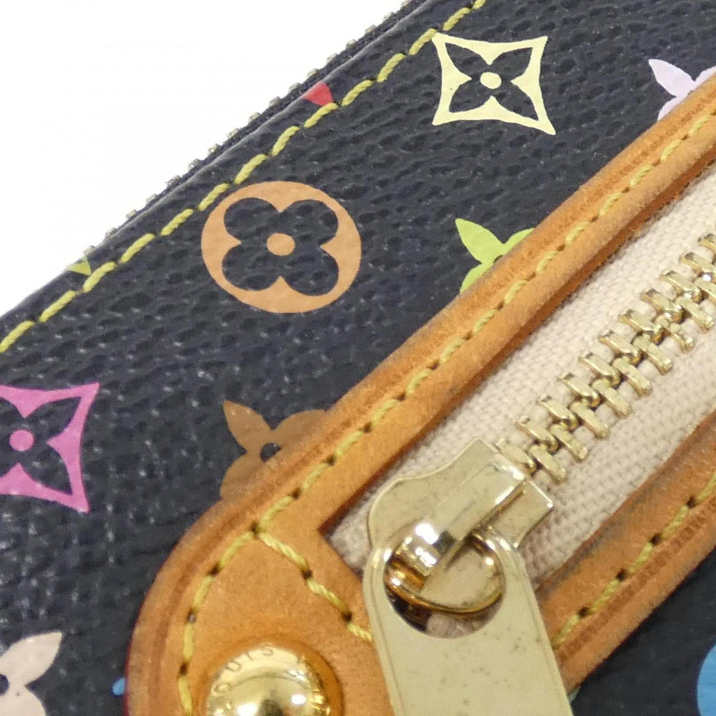 Louis Vuitton Monogram Multicolore Black Coated Canvas Coin Purse/Coin Case