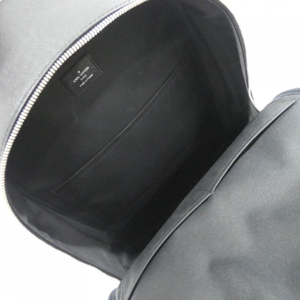 Louis Vuitton Black Leather Backpack