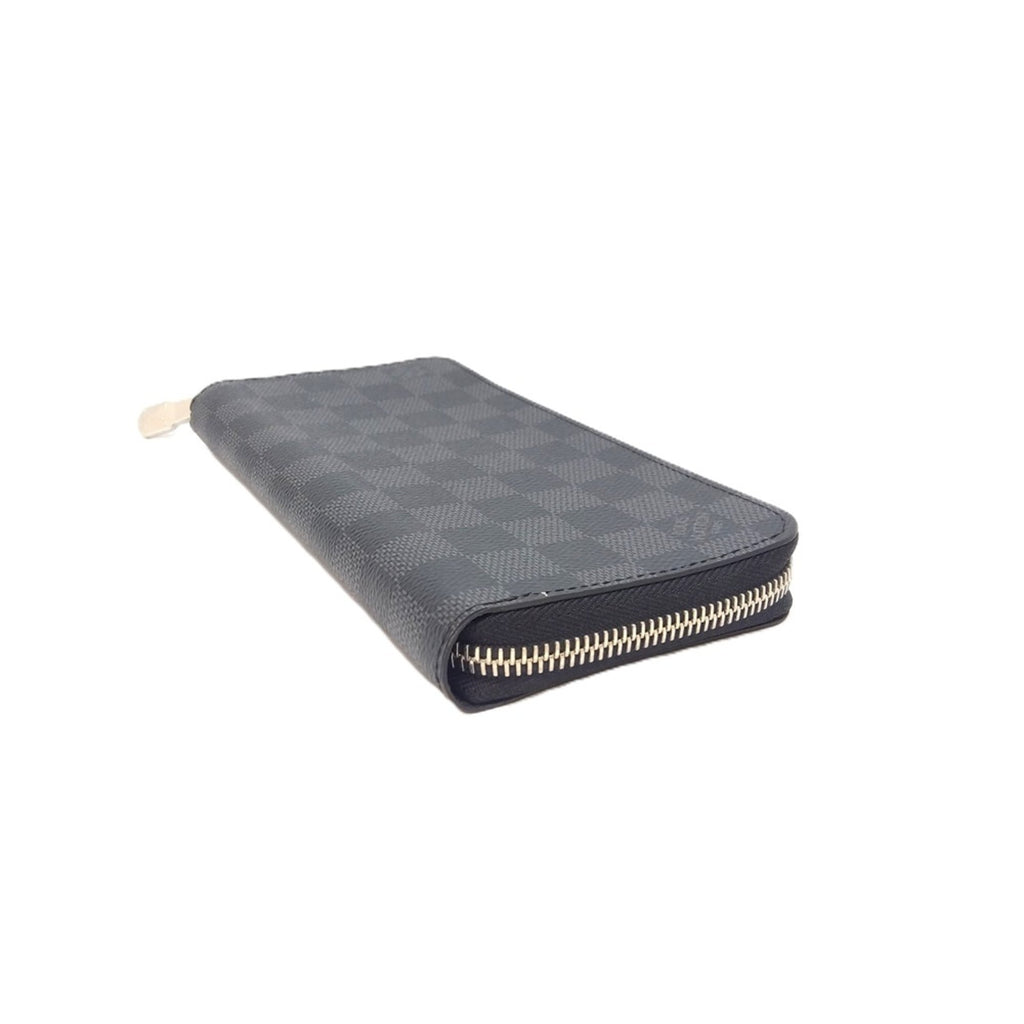 Louis Vuitton Black Damier Graphite Damier Graphite Long Wallet