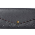 Louis Vuitton Rouge Monogram Empreinte Long Wallet