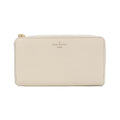 Louis Vuitton Cream Leather Long Wallet