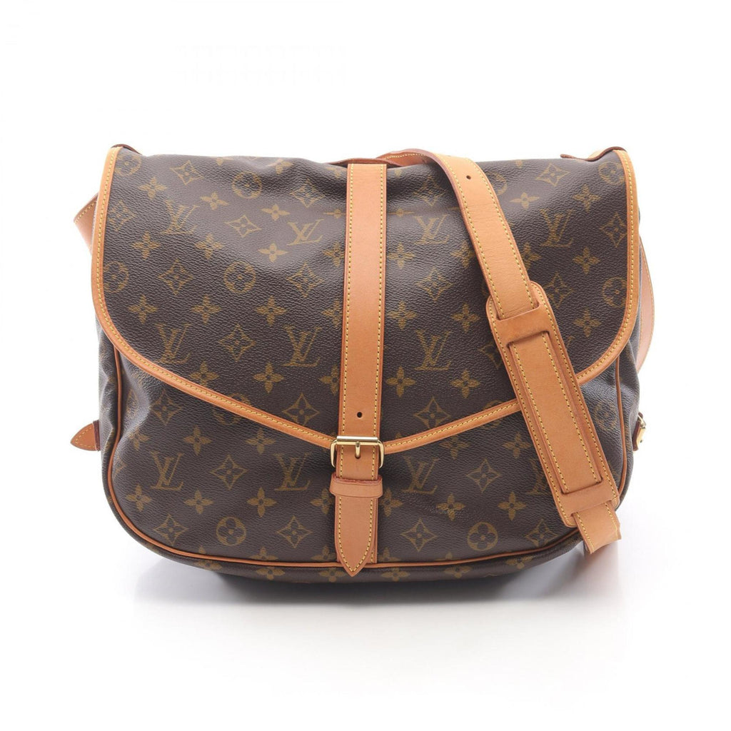 Louis Vuitton Brown Monogram Coated Canvas Pvc Leather Shoulder Bag