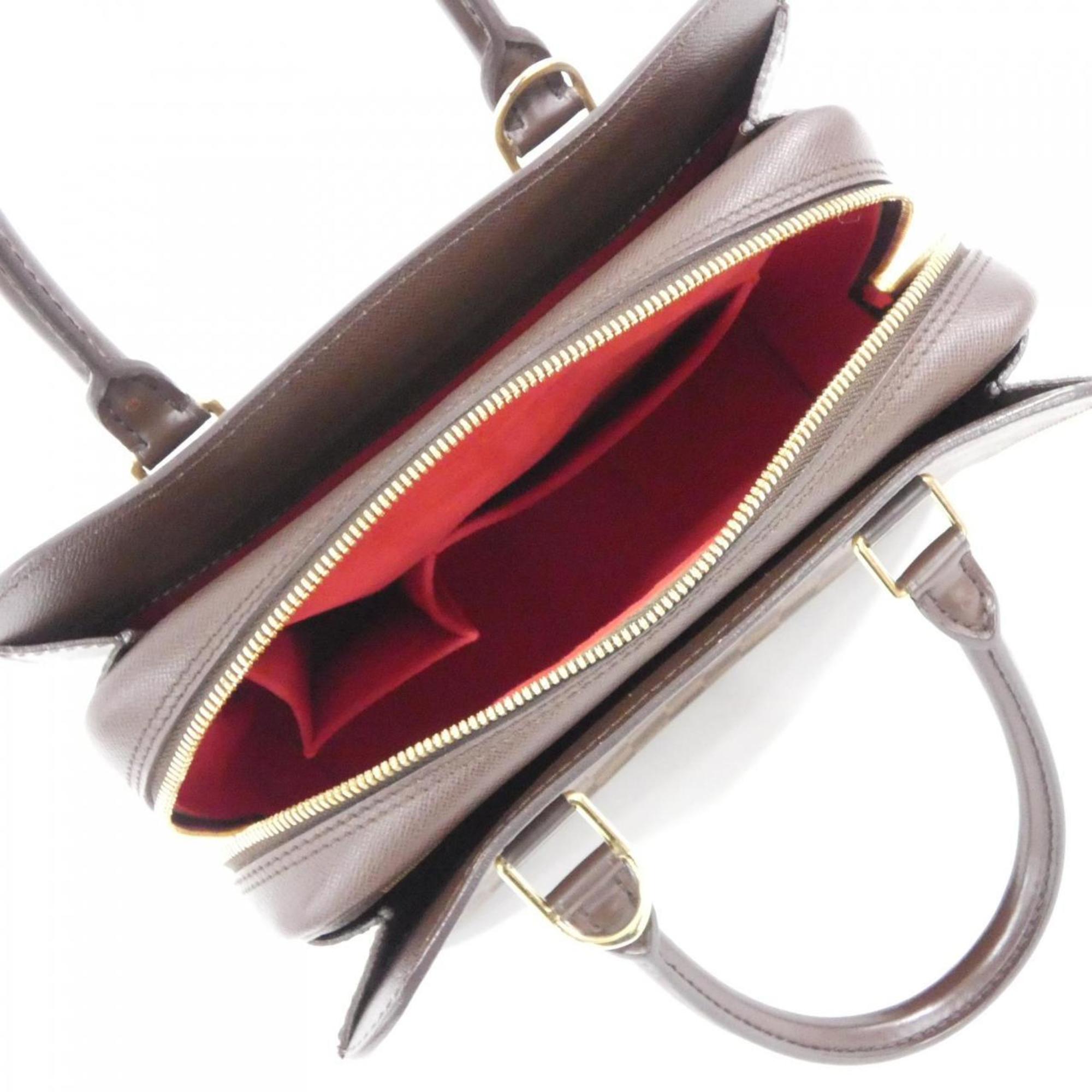 Louis Vuitton Ebene Coated Canvas Handbag