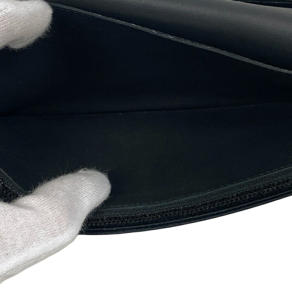 Louis Vuitton Black Monogram Shadow Long Wallet