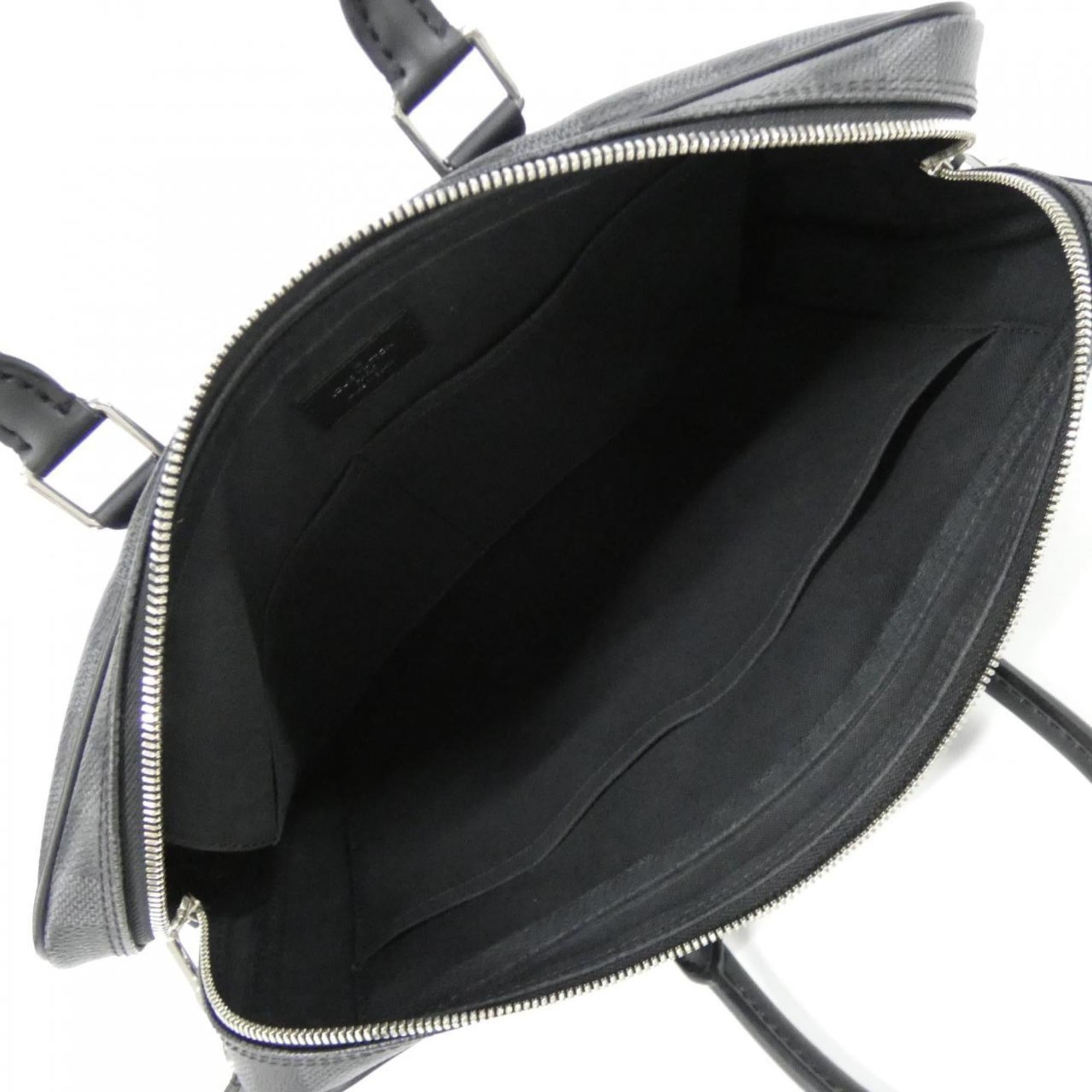 Louis Vuitton Graphite Coated Canvas Handbag
