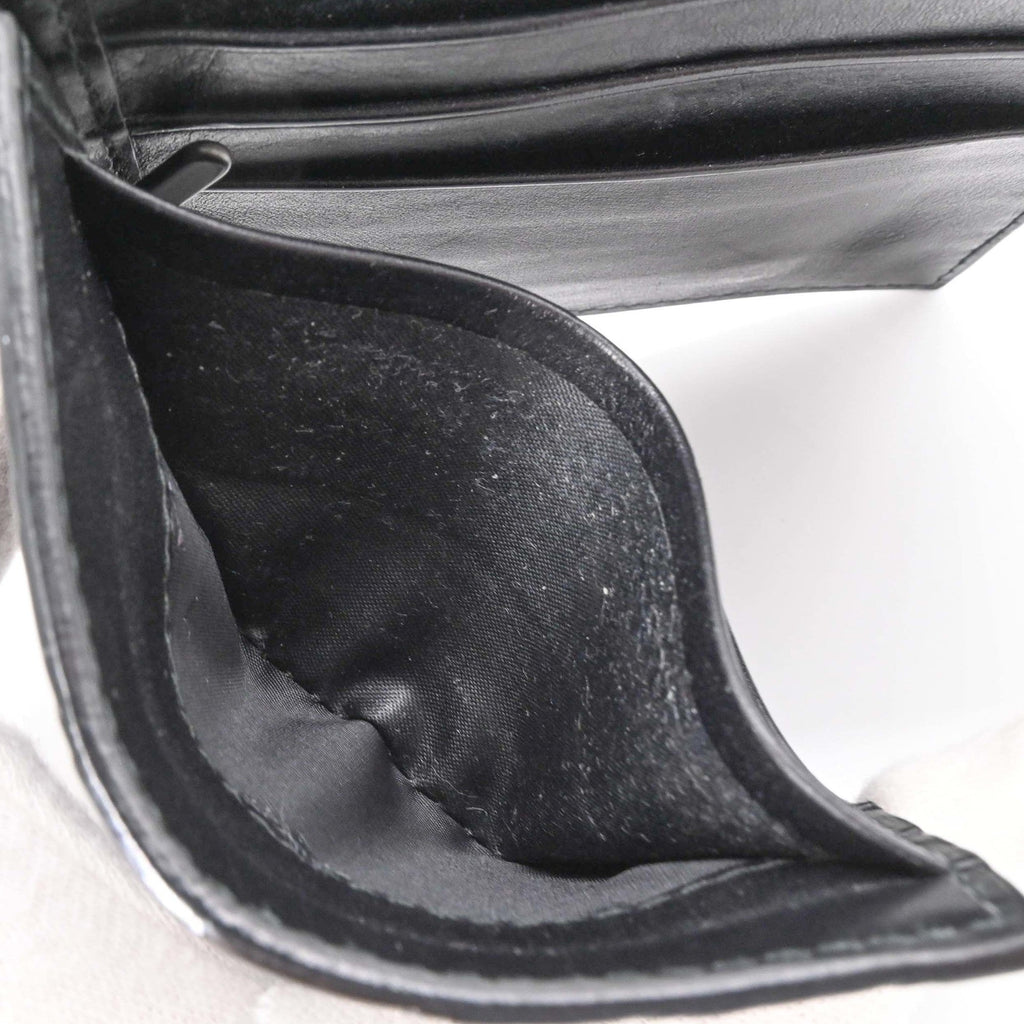 Bottega Veneta Intrecciato Black Money Clip