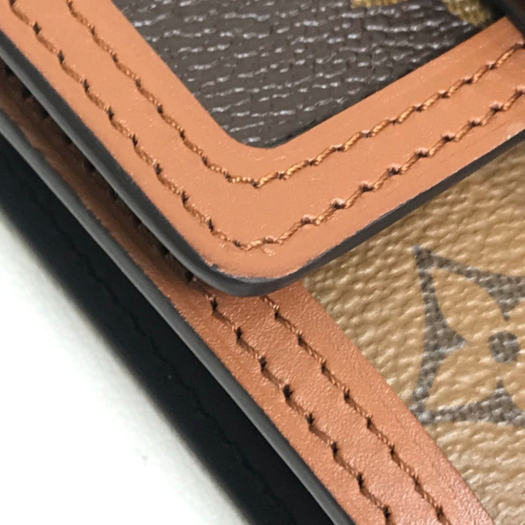 Louis Vuitton Monogram Reverse Brown Monogram Monogram Reverse Monogram Reverse Monogram Wallet (Tri-Fold)