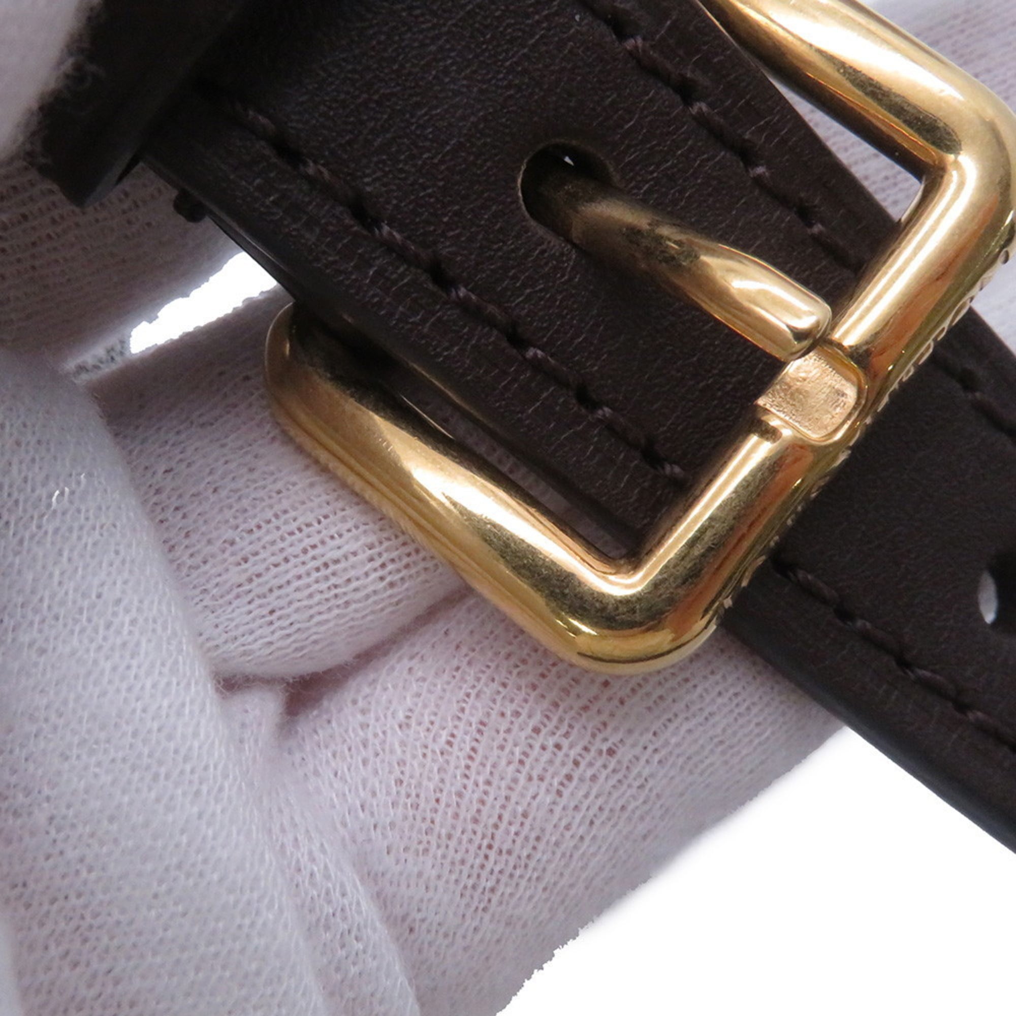 Louis Vuitton Damier Brown Red Color Shoulder Bag