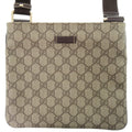 Gucci Beige Gg Supreme Shoulder Bag (Pre-Owned)