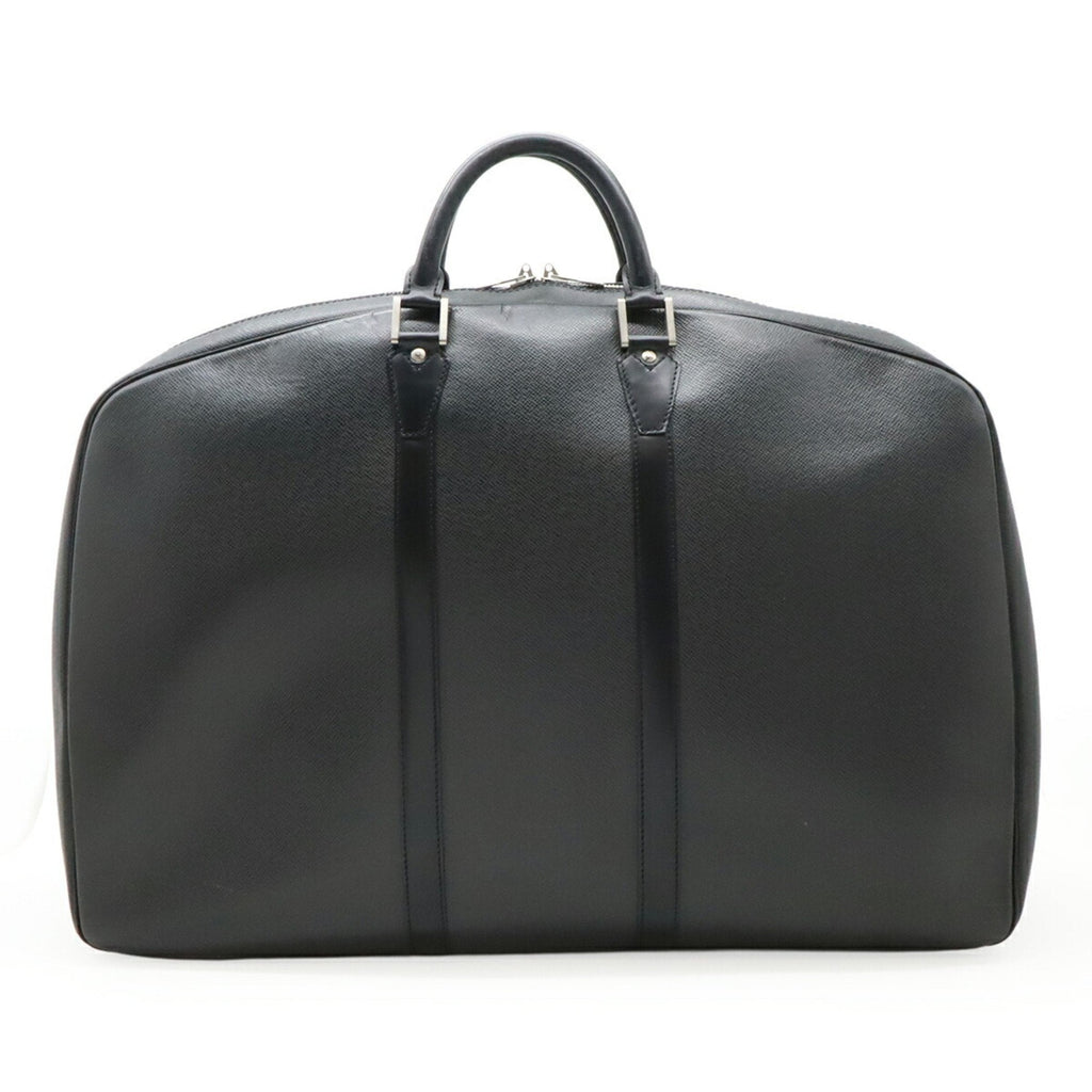 Louis Vuitton Ardoise Black Taiga Leather Boston Bag