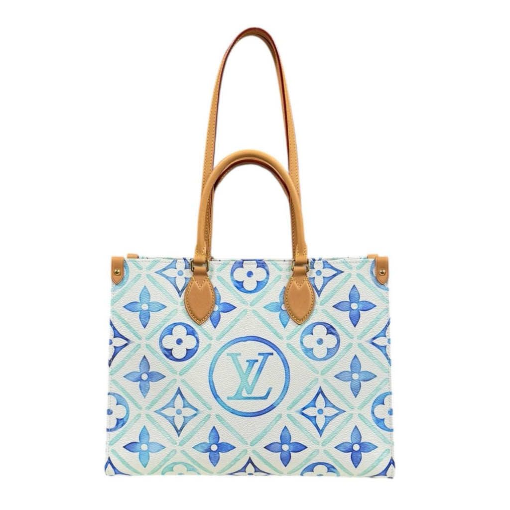 Louis Vuitton Blue White Pvc Shoulder Bag