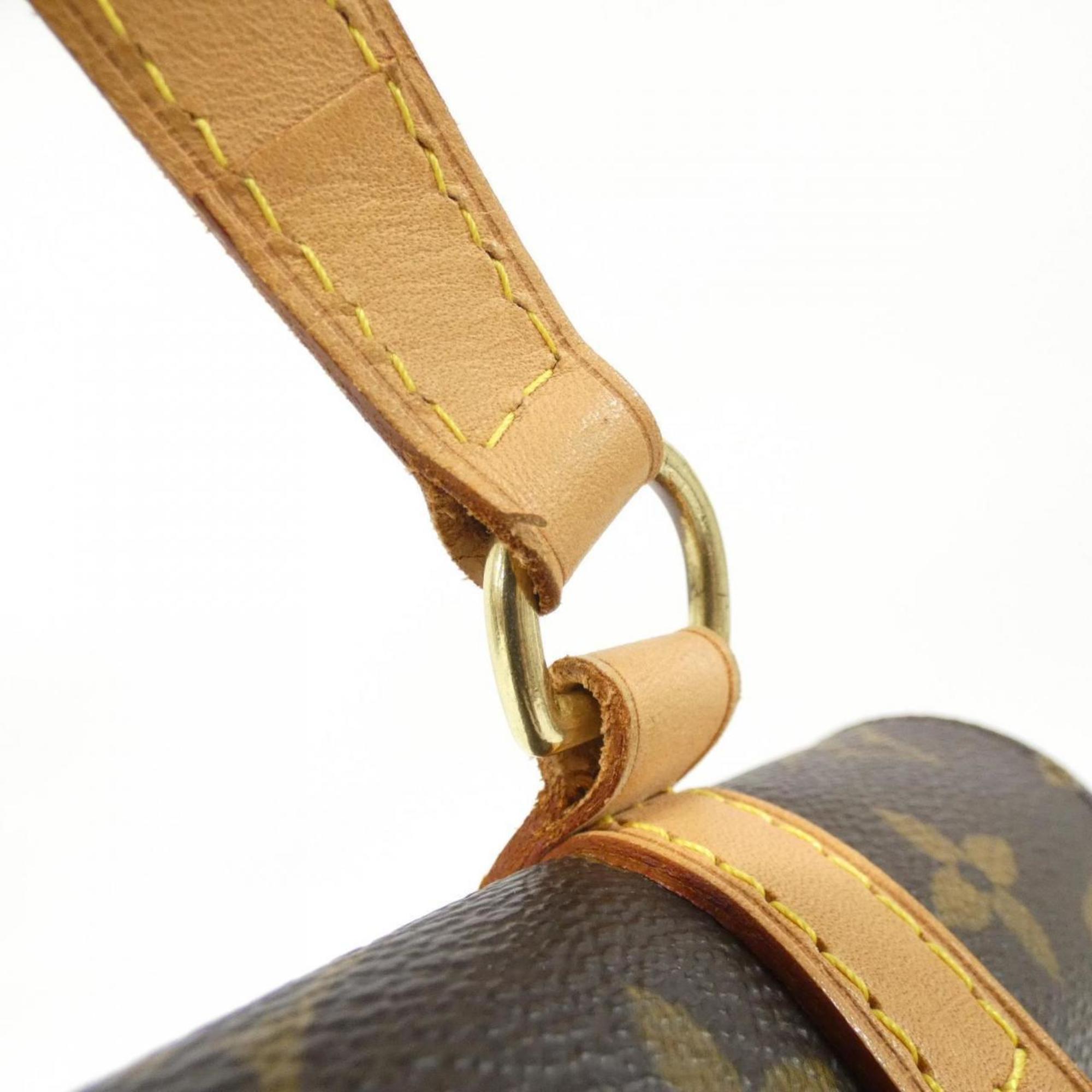 Louis Vuitton Marron Coated Canvas Backpack