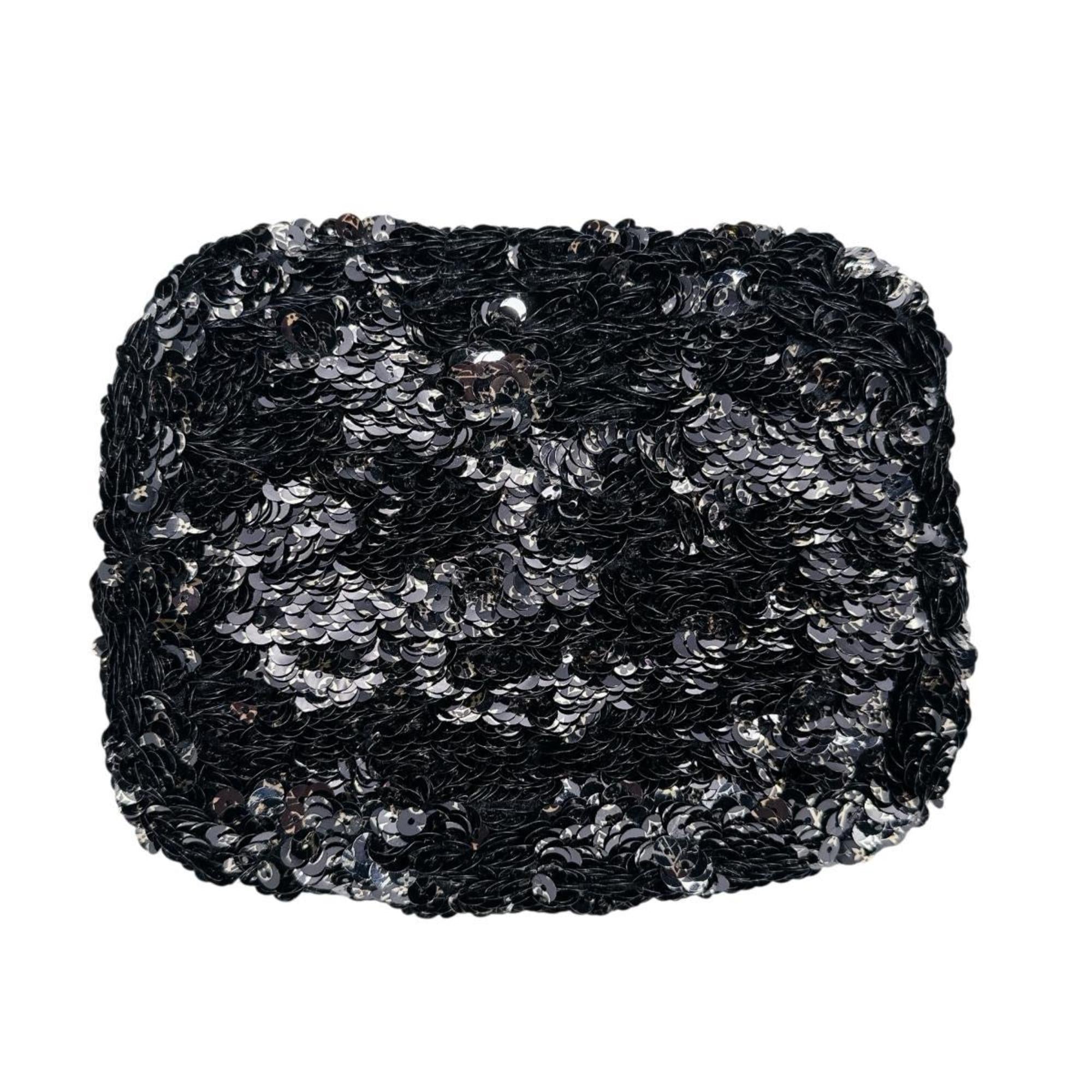 Louis Vuitton Black Spangles Handbag