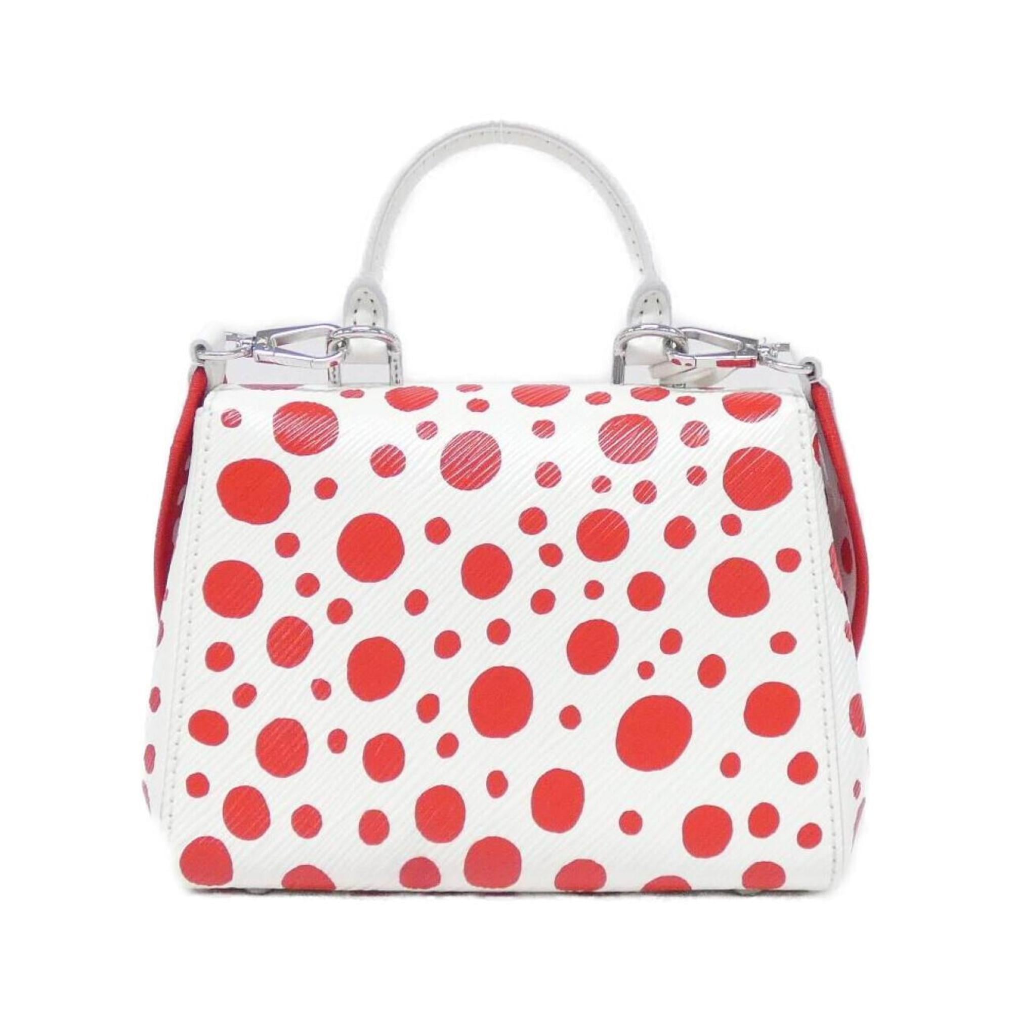 Louis Vuitton Blanc Rouge White Leather Handbag